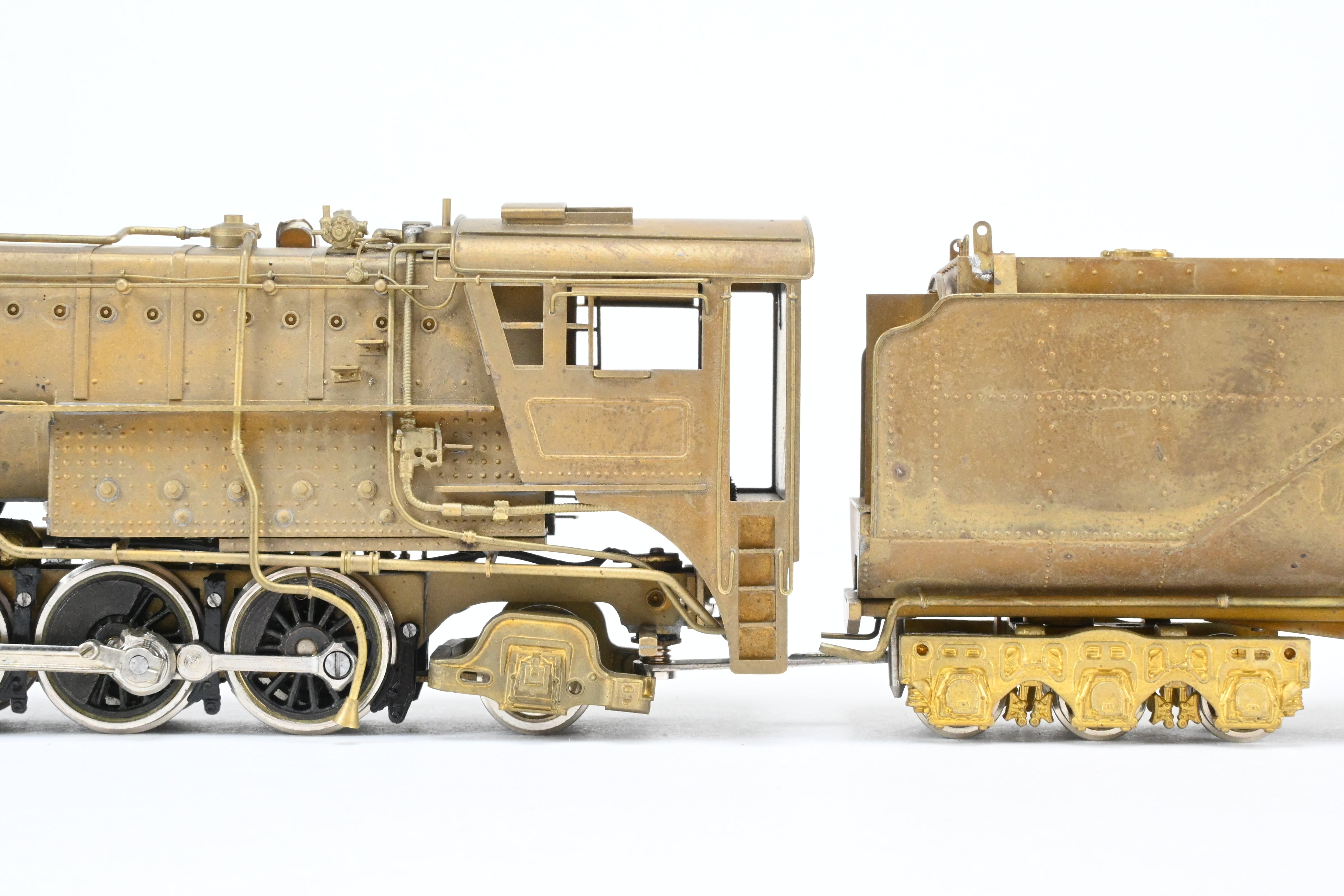 1966 HO Brass PFM - Tenshodo Great Northern 2-8-8-2 Class R-2 Model