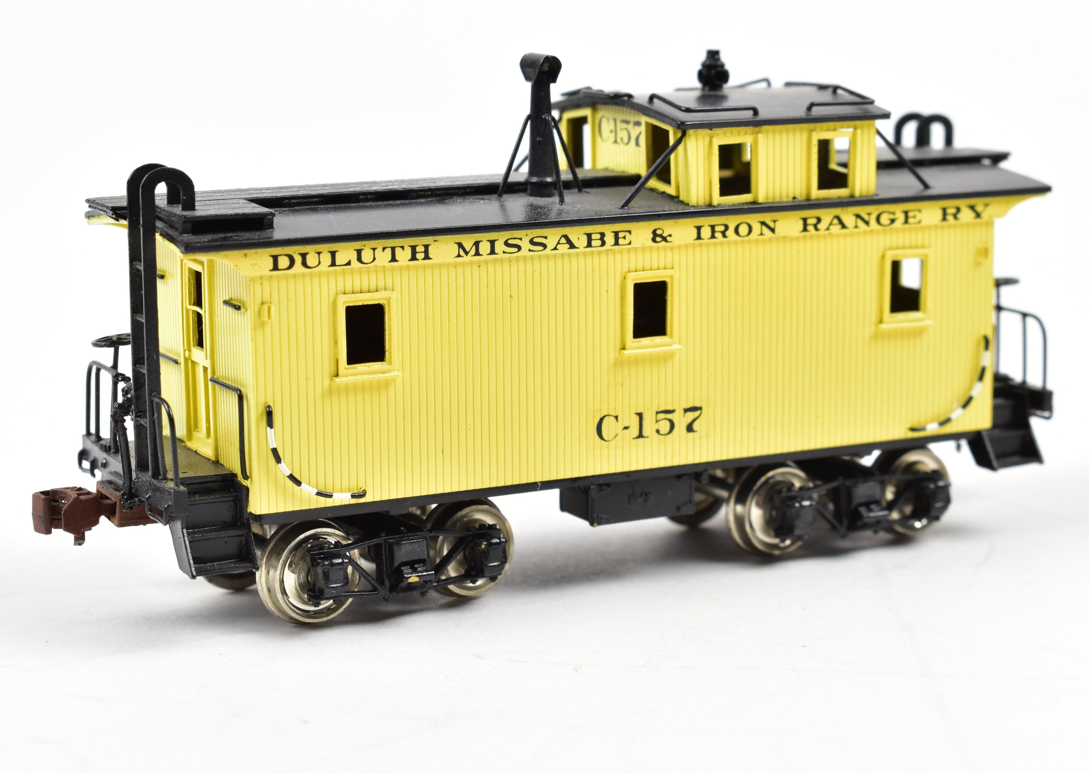 HO Scale Brass SKI Duluth Missabe & Iron Range Wood Caboose FP Model C-157