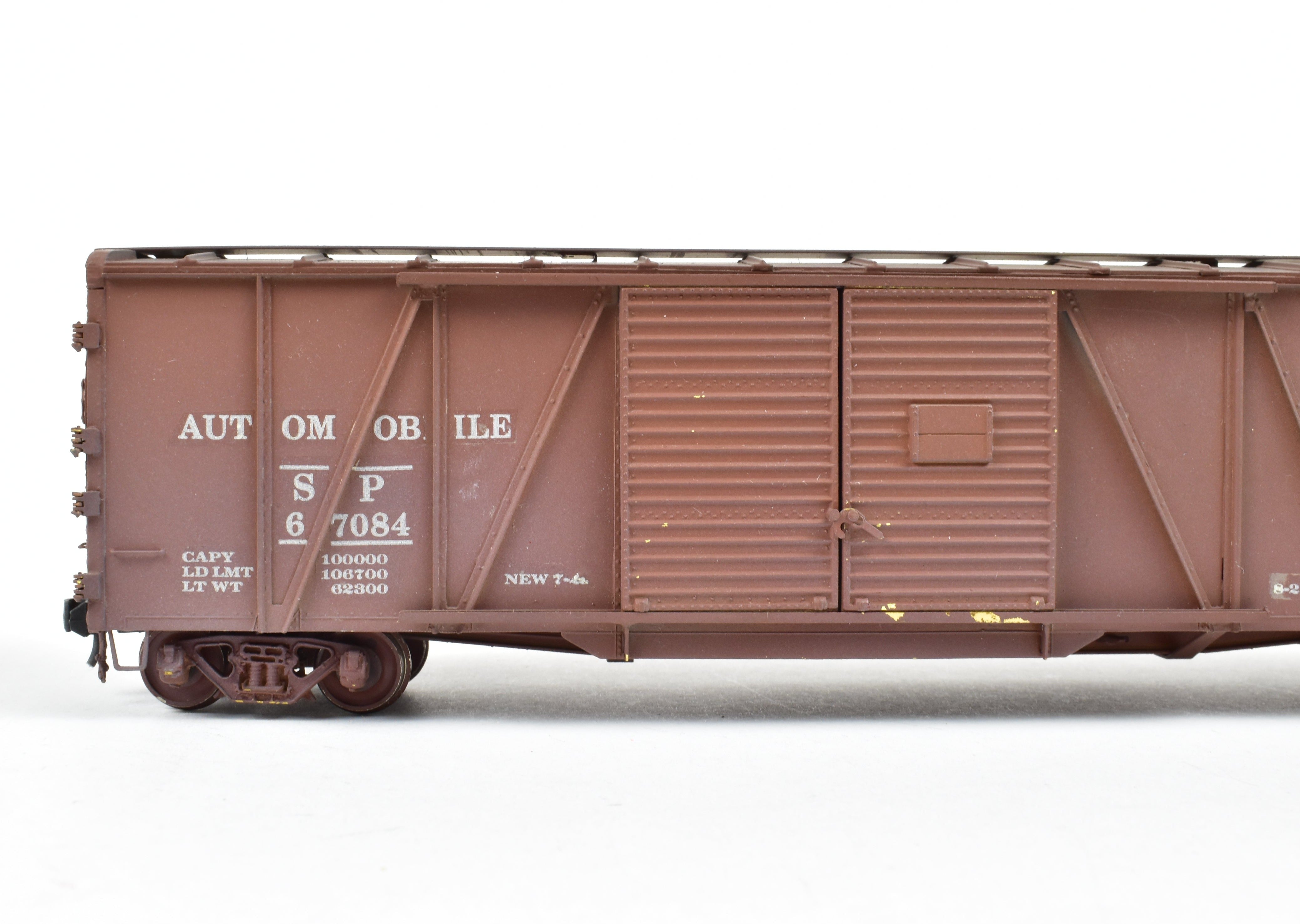 HO Scale Brass Southern Pacific 50-Ton Single Sheathed Automobile Box Car