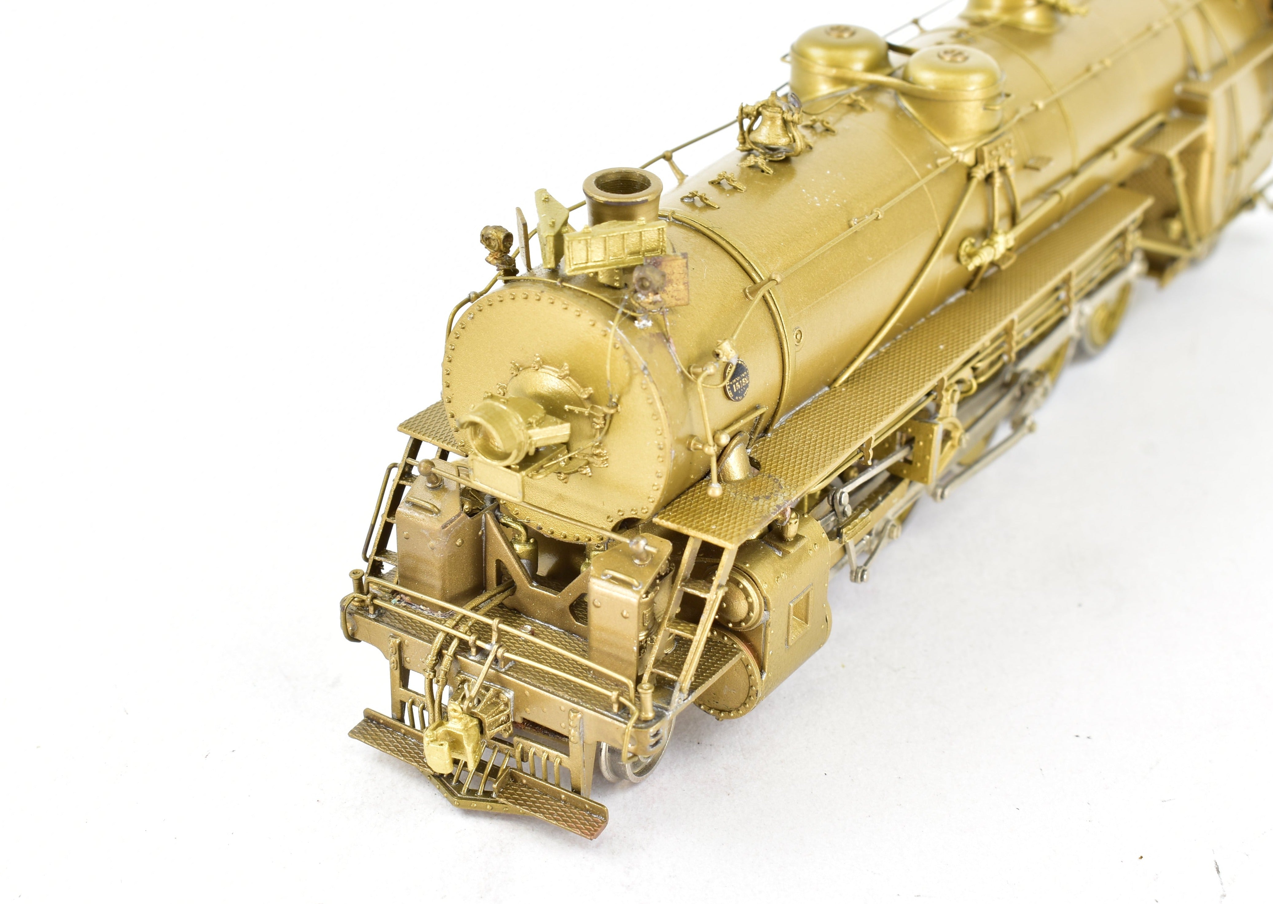 HO Scale Brass Model Train - Chesapeake & Ohio Class B-1 2-10-2 with Pumps on Pilot by NJ Custom Brass