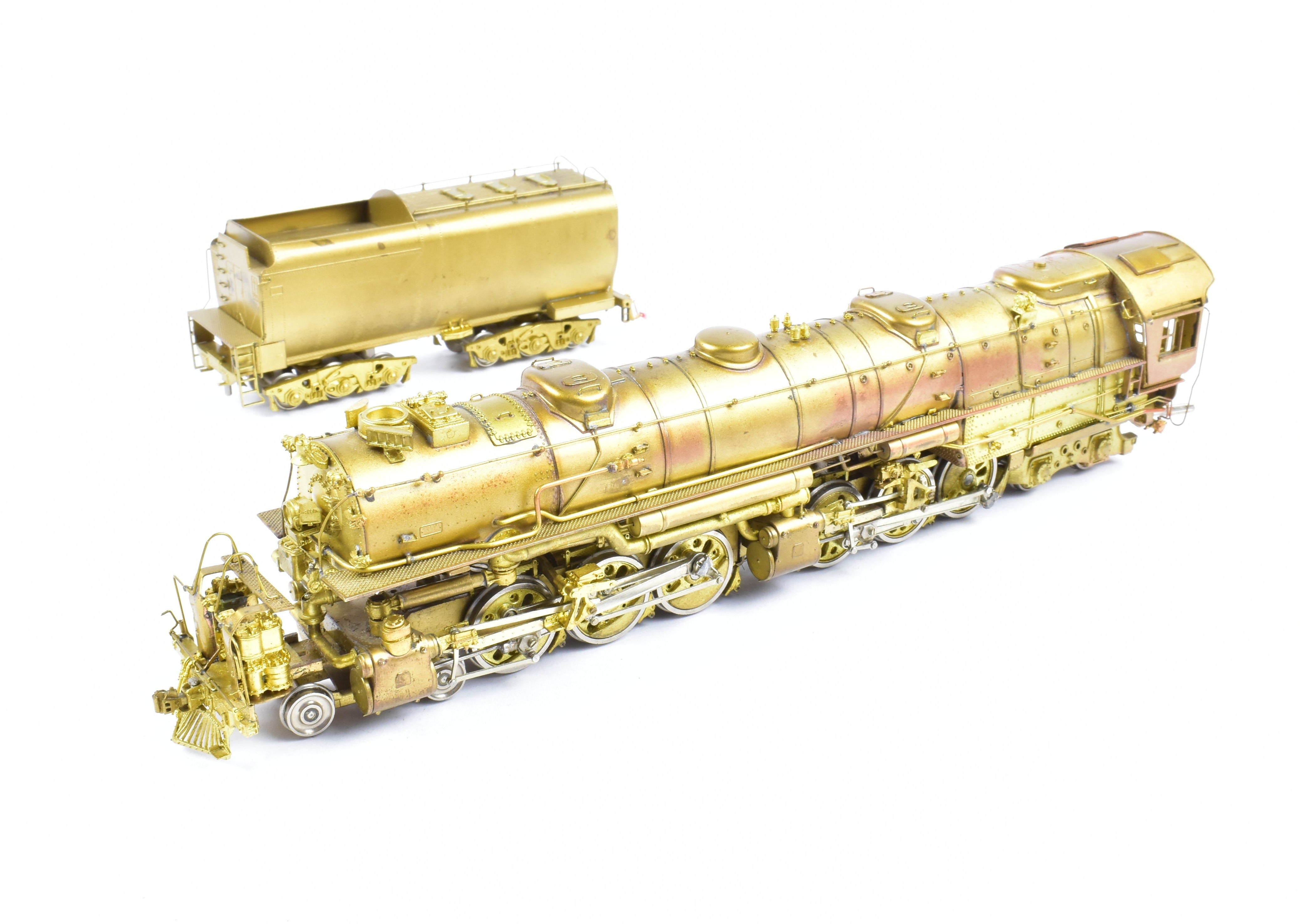 High - Quality HO Scale Brass Key Imports Union Pacific 3900 Class 4 - 6 - 6 - 4 Challenger Coal Version Model Train
