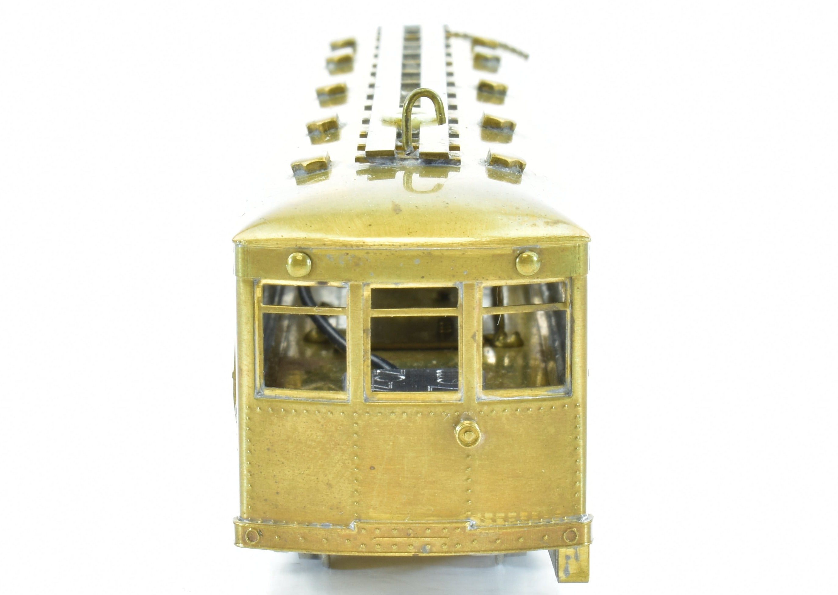 1963 HO Brass Single-Ended Curved Sider Model Tramway of Cincinnati Street Railways