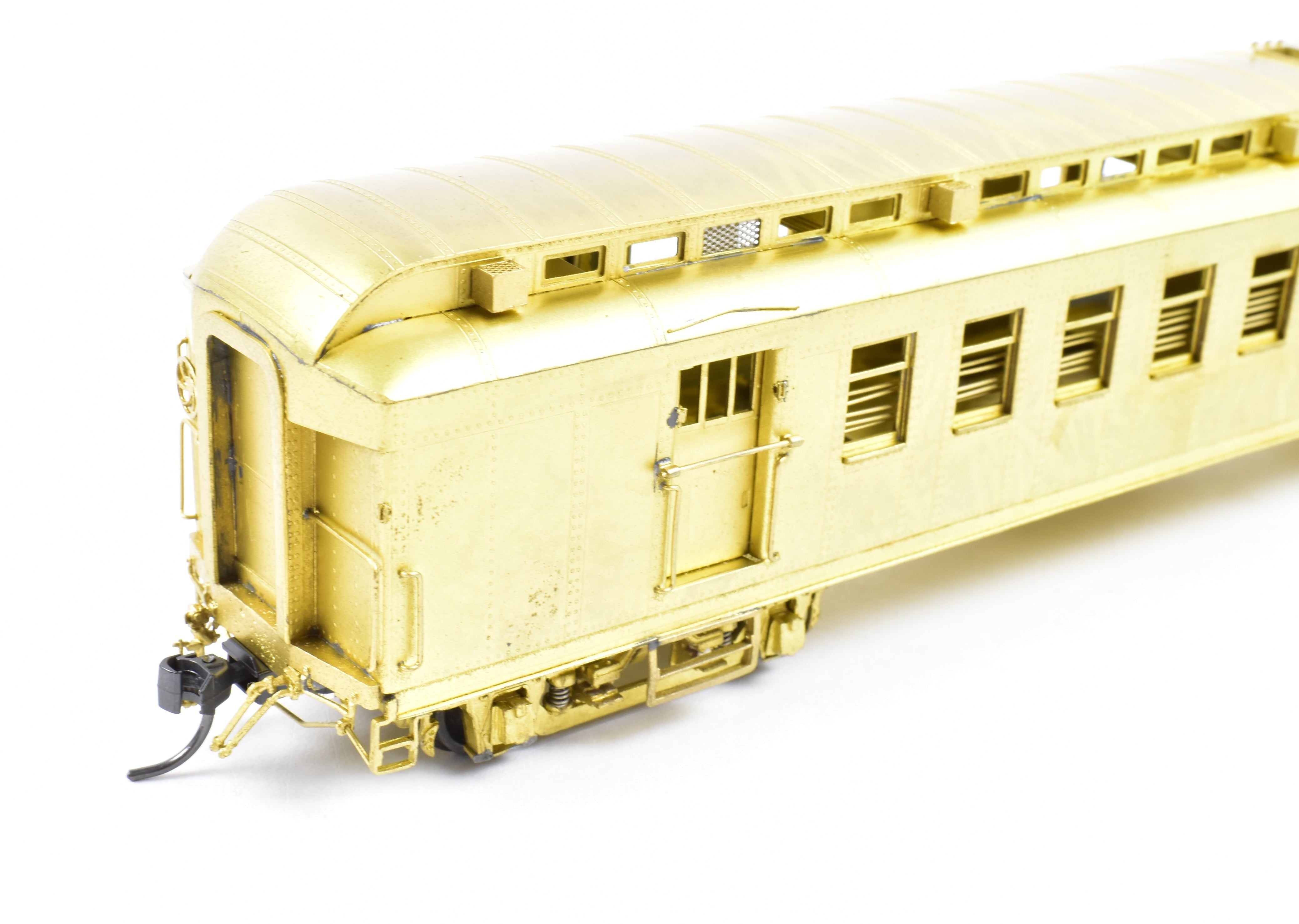 HO Scale Brass ATSF - Santa Fe Heavyweight RPO #60 - 69 with Skylight by Pecos River