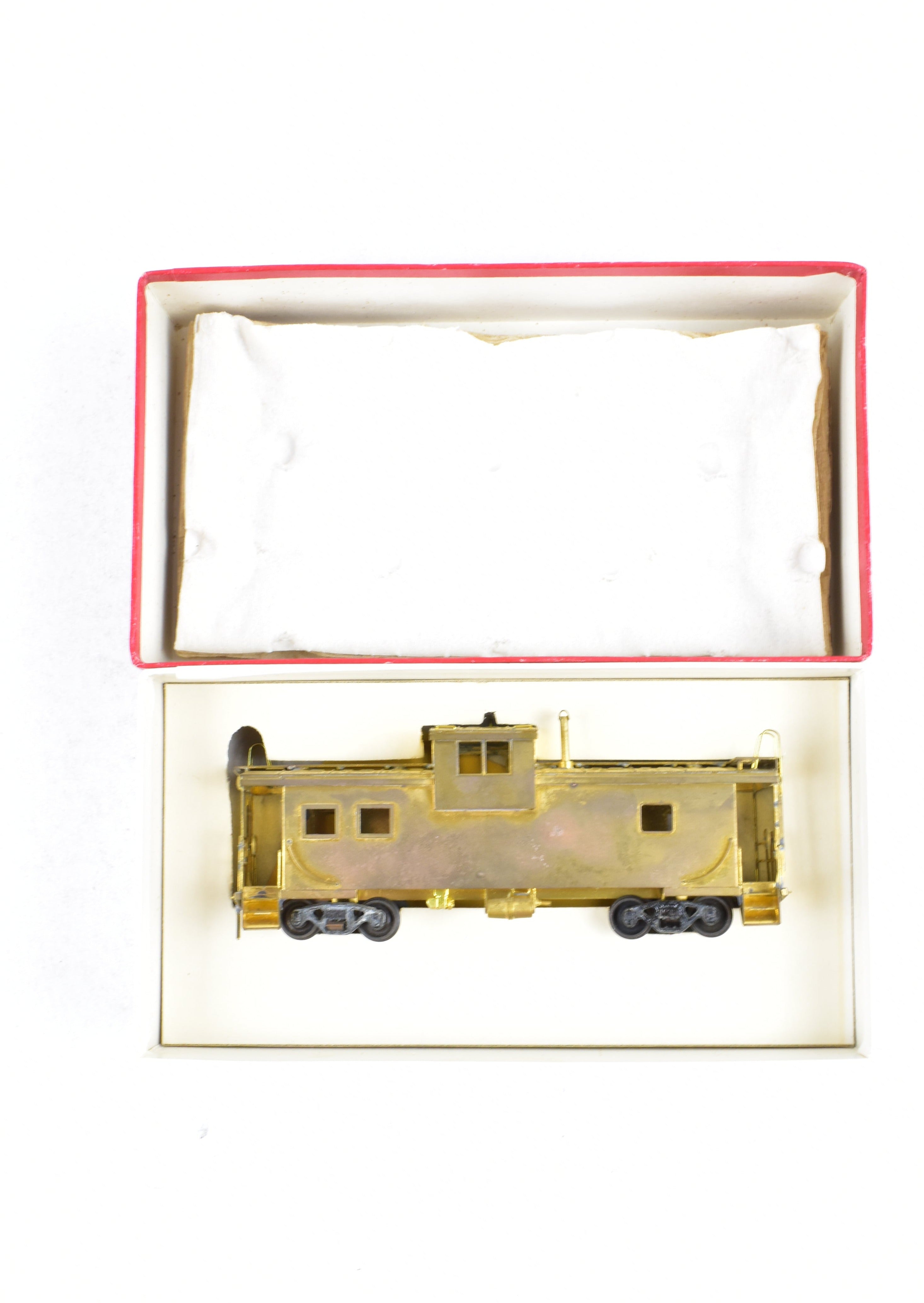 HO Scale Brass Model Railroad Wide Vision Caboose by LMB Models Inc. for Various Roads, International Design