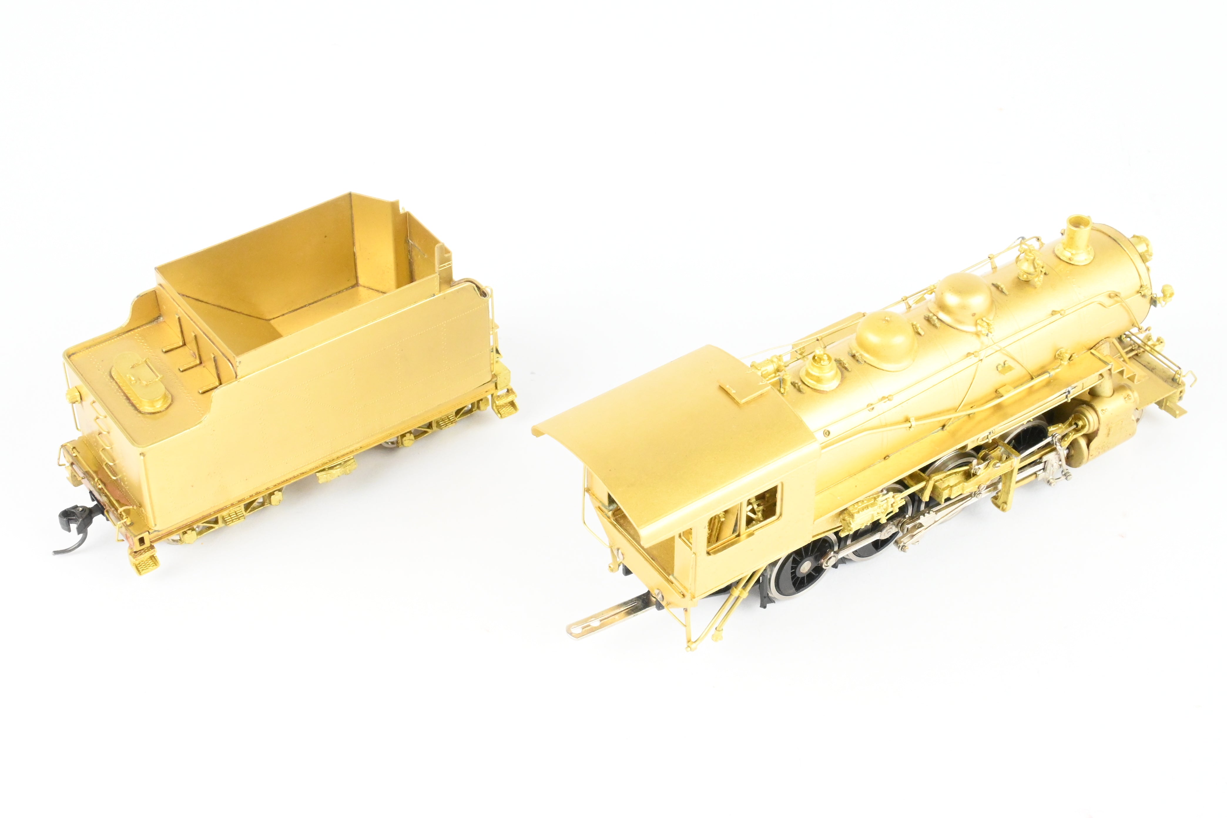 HO Brass NYO&W 2-8-0 Class W-1 Nickel Plated Locomotive with Side Air Pumps