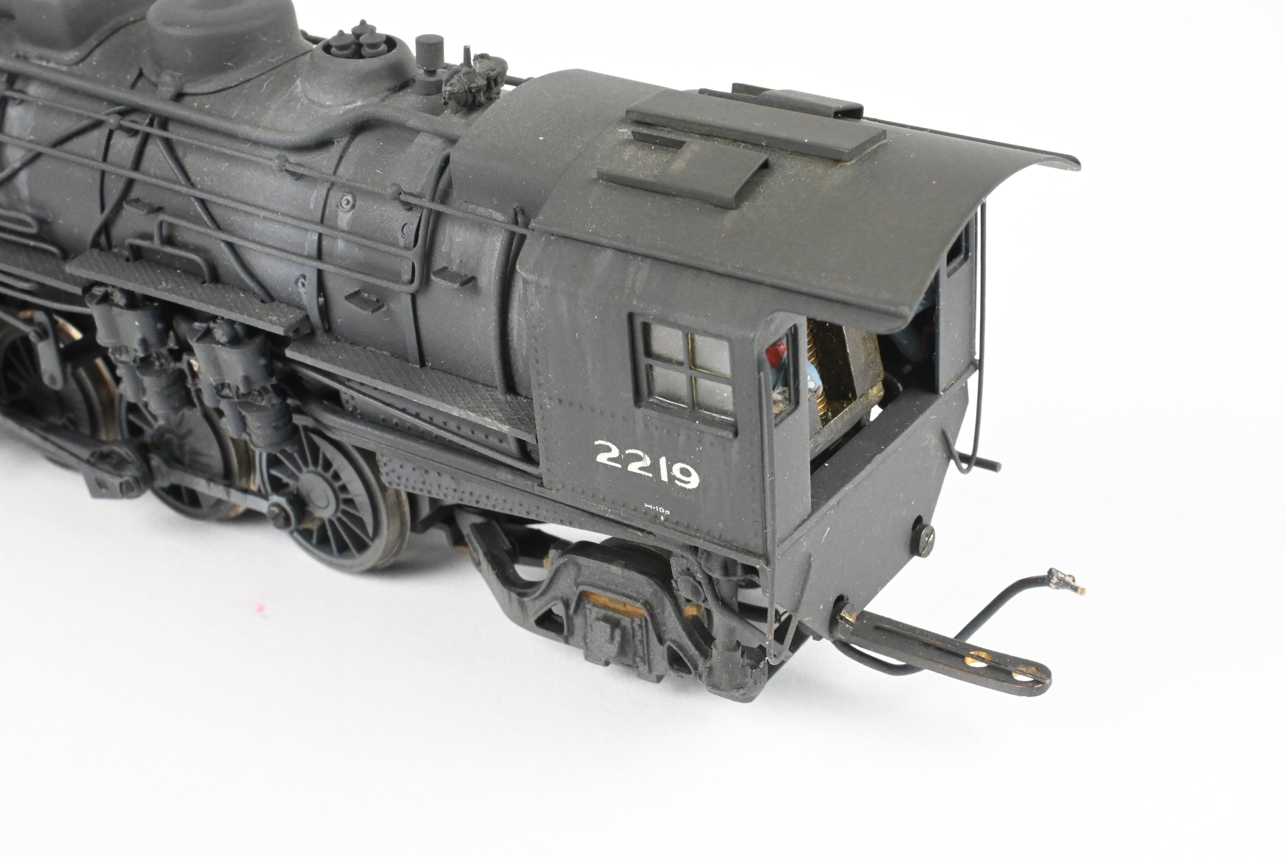 HO Scale Brass LMB NYC - New York Central 2-8-2 H-10a Mikado #2219 Custom Painted & Weathered