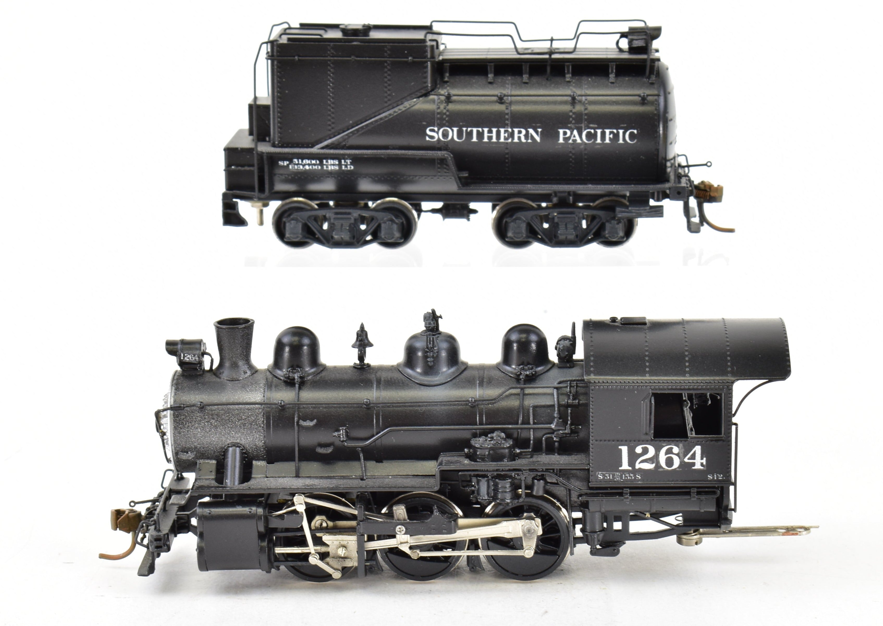 HO Brass Sunset Models Prestige SP Southern Pacific S - 12 0 - 6 - 0 Custom Painted Switcher