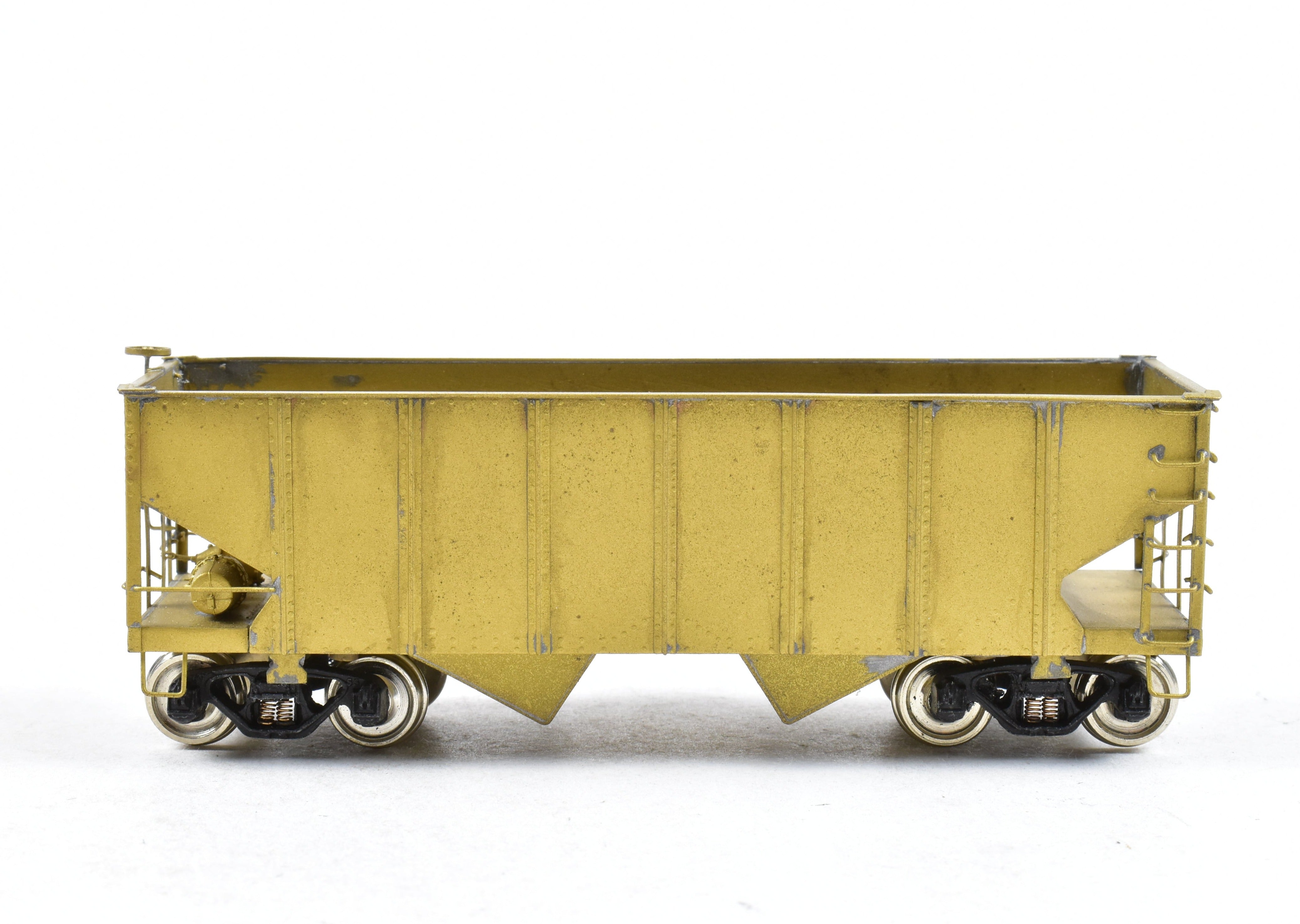 High - Quality HO Scale Brass USRA 55 Ton Hopper Model Custom - Made by NJ for Various Road Applications