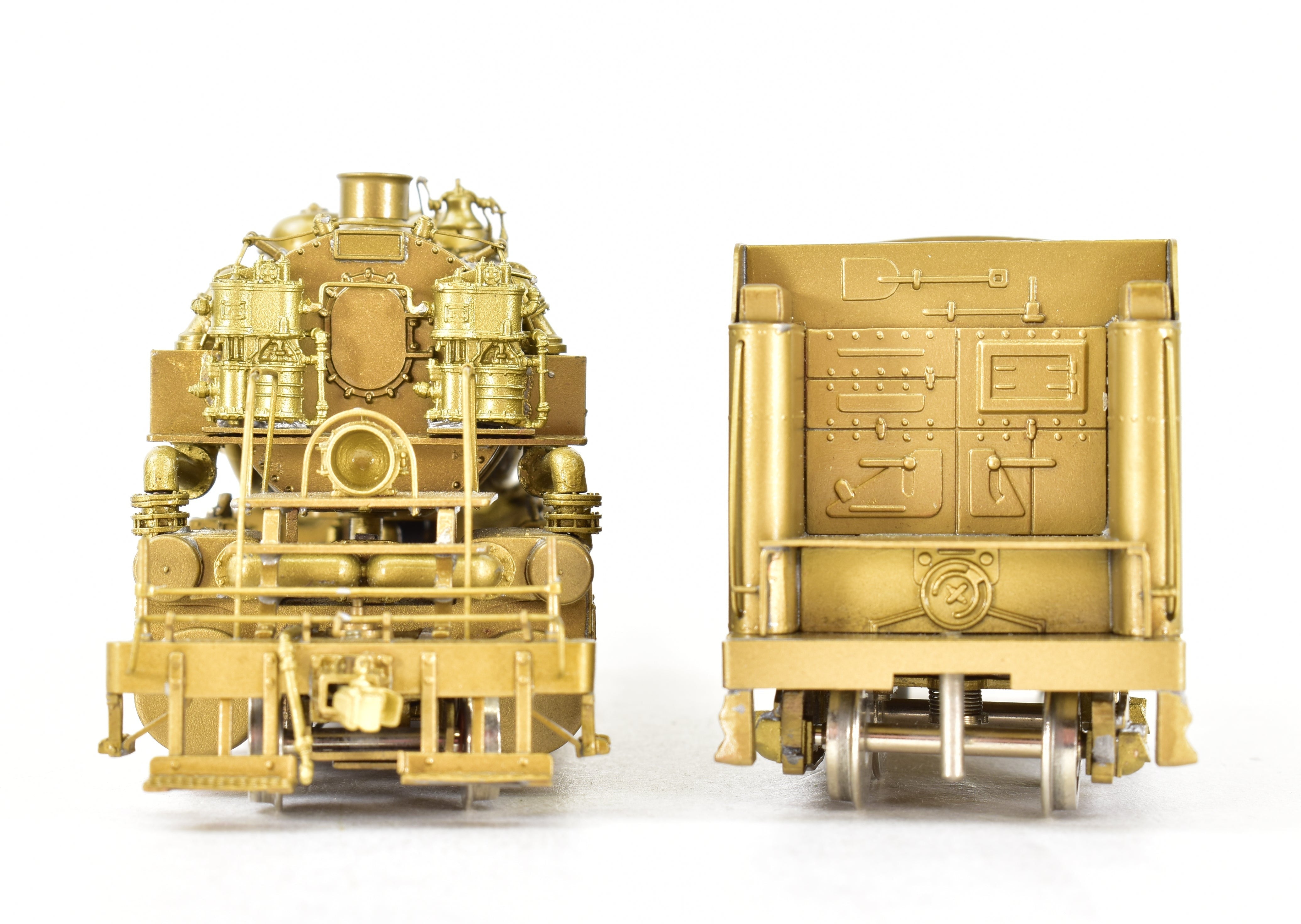 HO Scale Custom Brass Model Train - Reading Lines Class N-1 2-8-8-0 Mallet Rebuilt by NJ Custom Brass