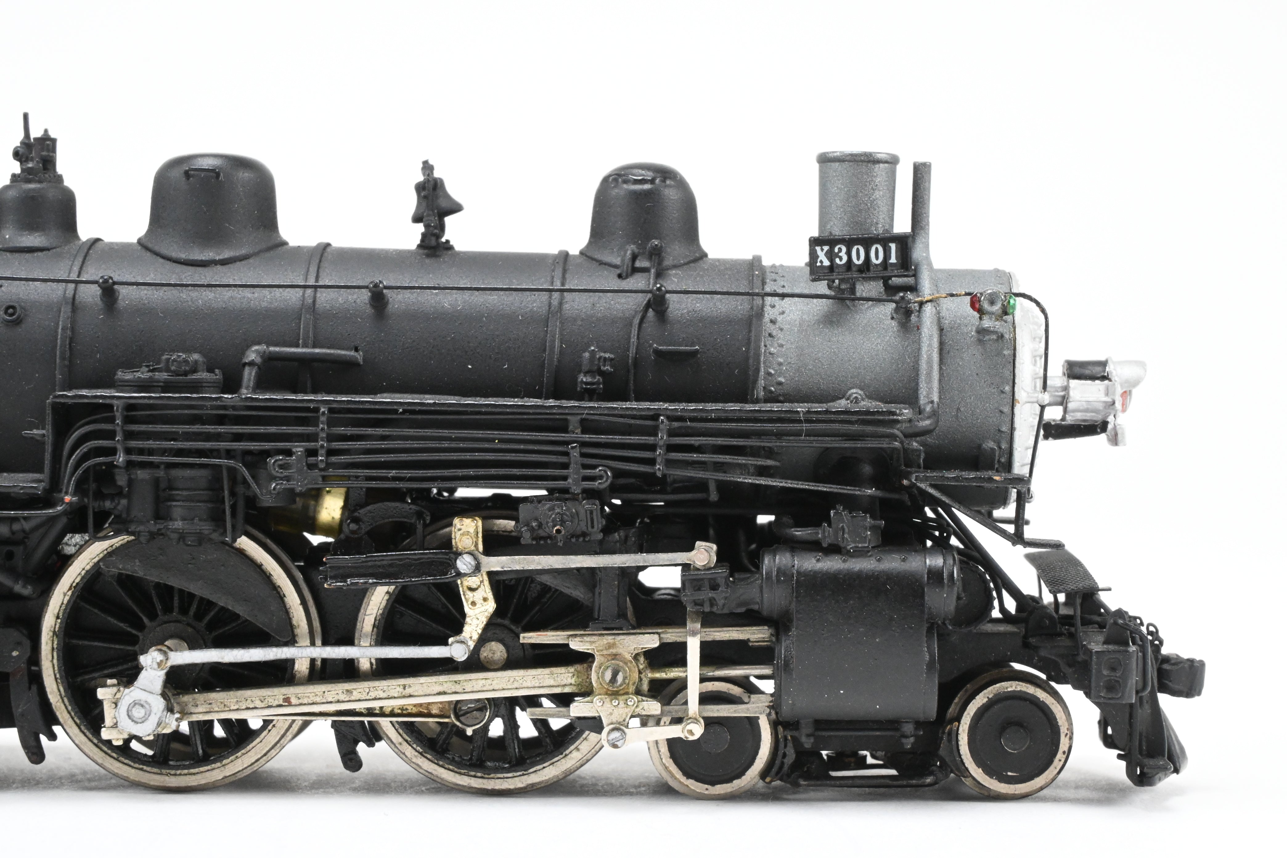 Custom-Built and Detailed HO Brass M.B. Austin SP A6 4-4-2 Atlantic No. 3001