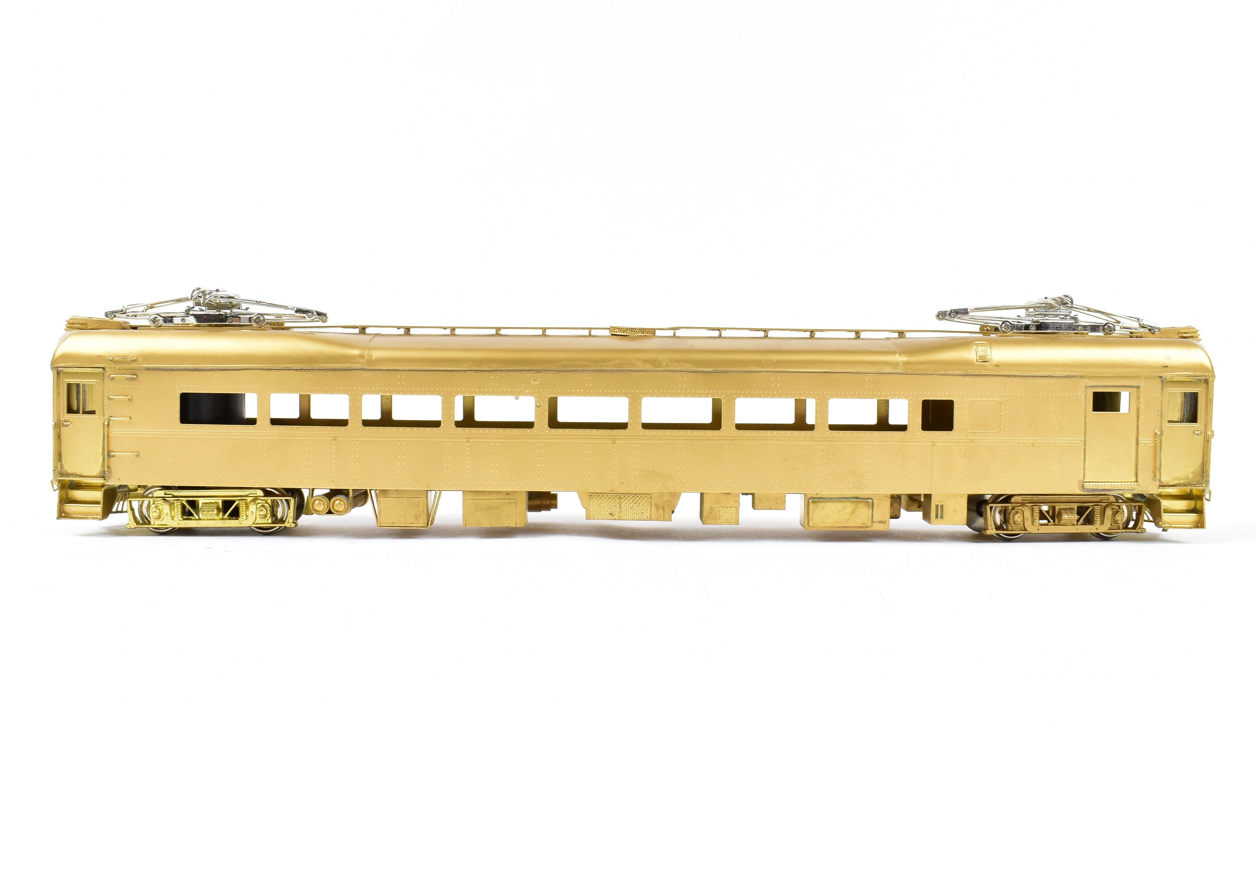 HO Scale Brass NPP Nickel - Plated South Shore Line #100 Combine Model