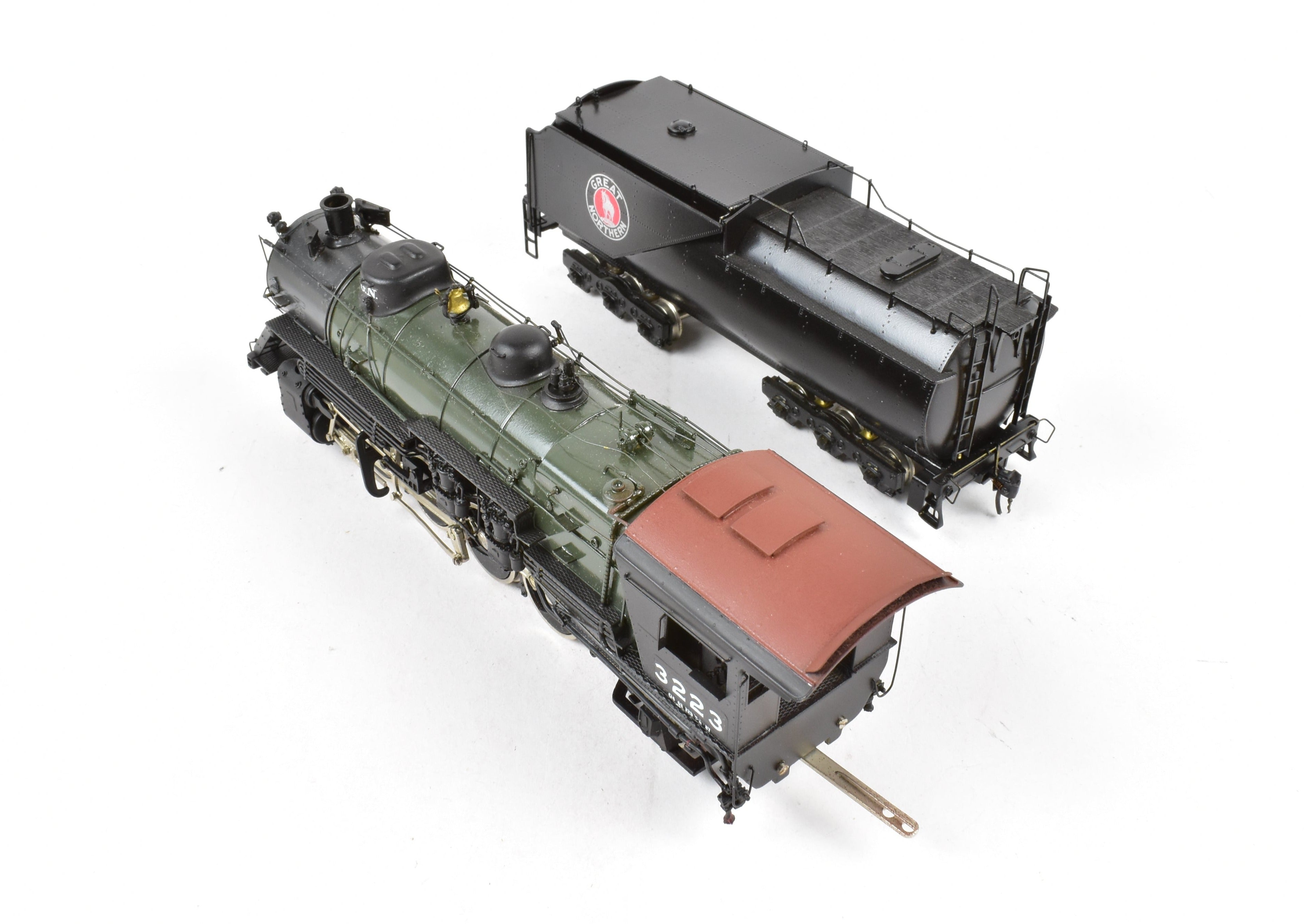 HO Scale Brass Sunset Models Great Northern 2-8-2 Class O-4 Custom Painted Model Train