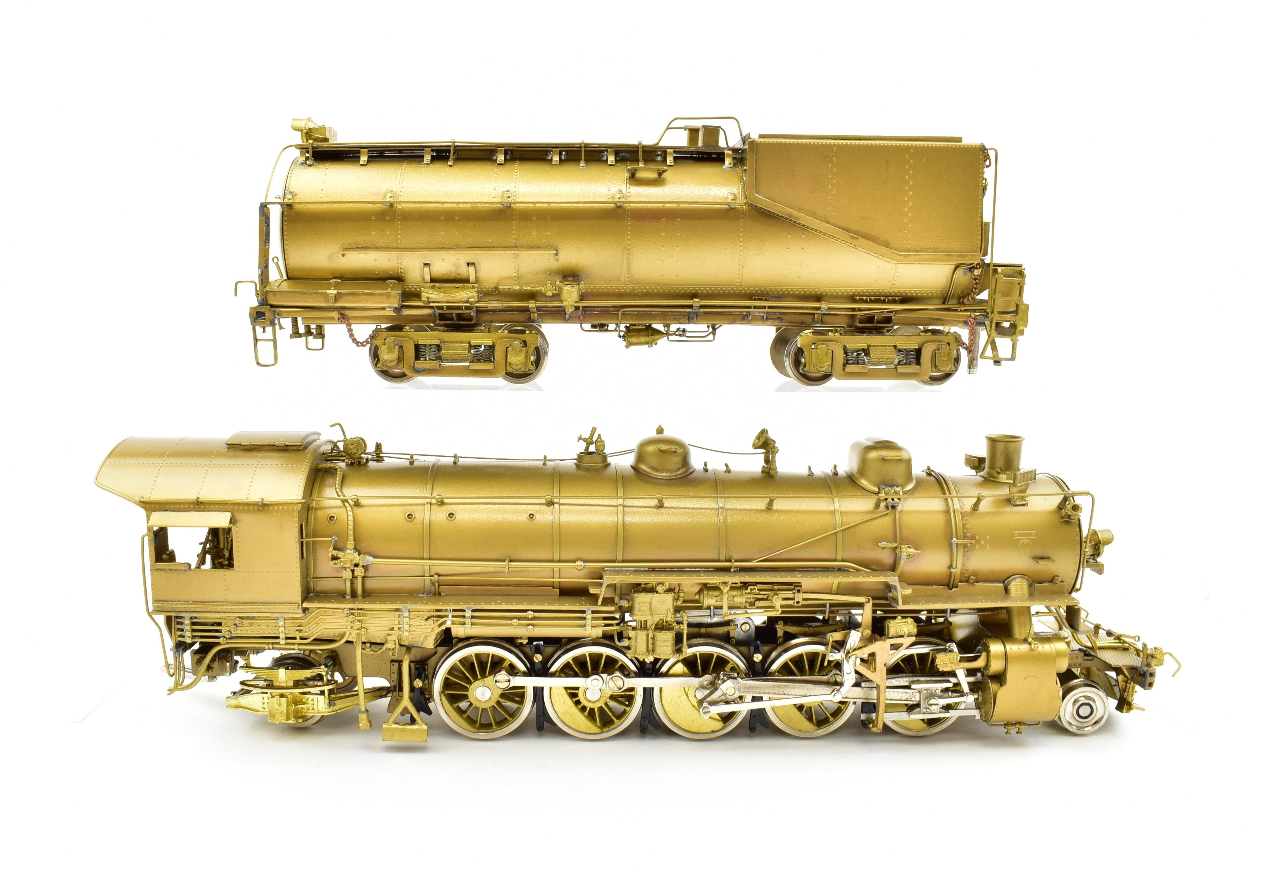 HO Brass Sunset Models SP - Southern Pacific F-1 2-10-2 Elesco Feedwater Heater (As-Is Condition)