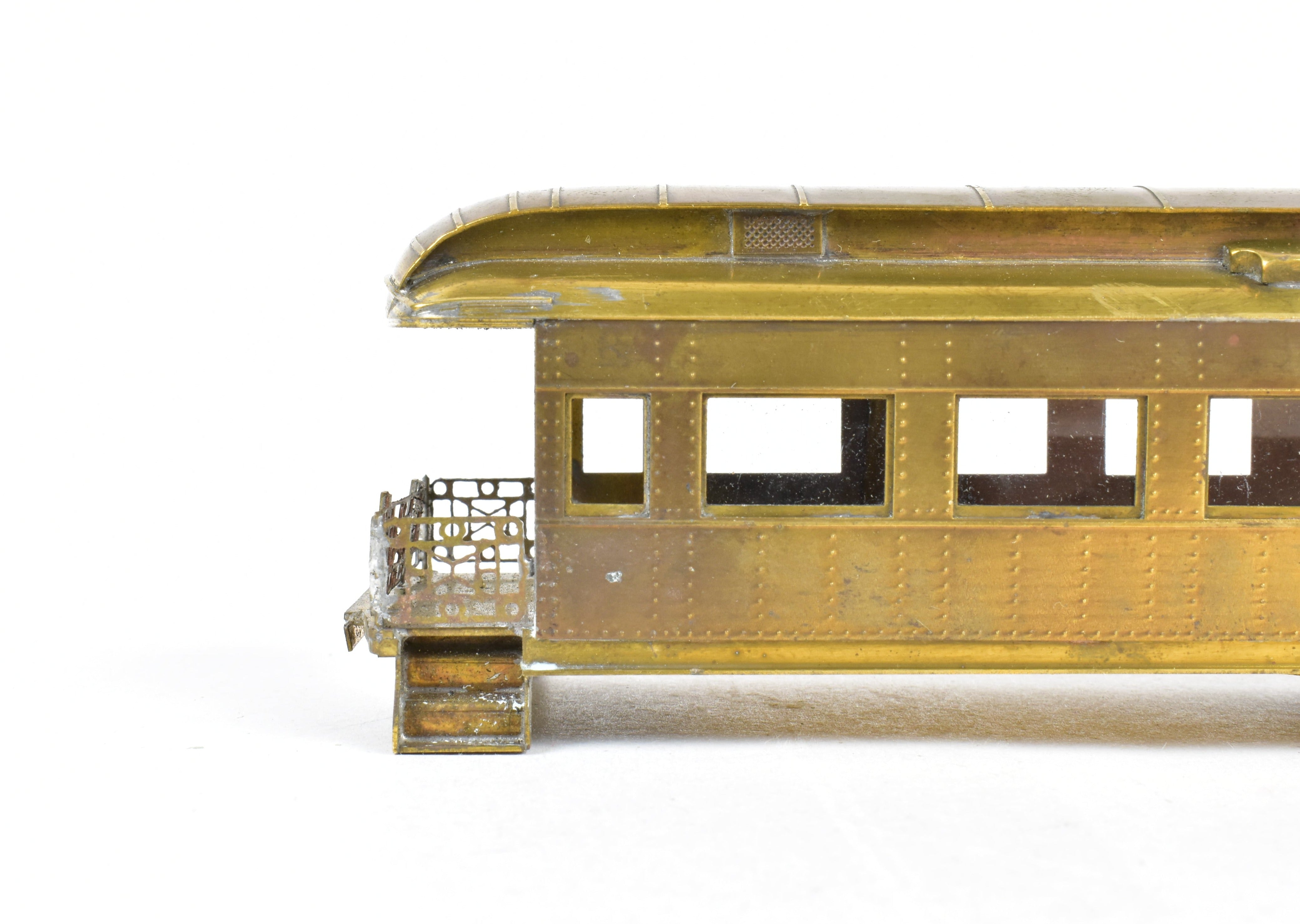 1962 HO Brass Suydam ATSF Santa Fe Cafe Lounge Observation Model