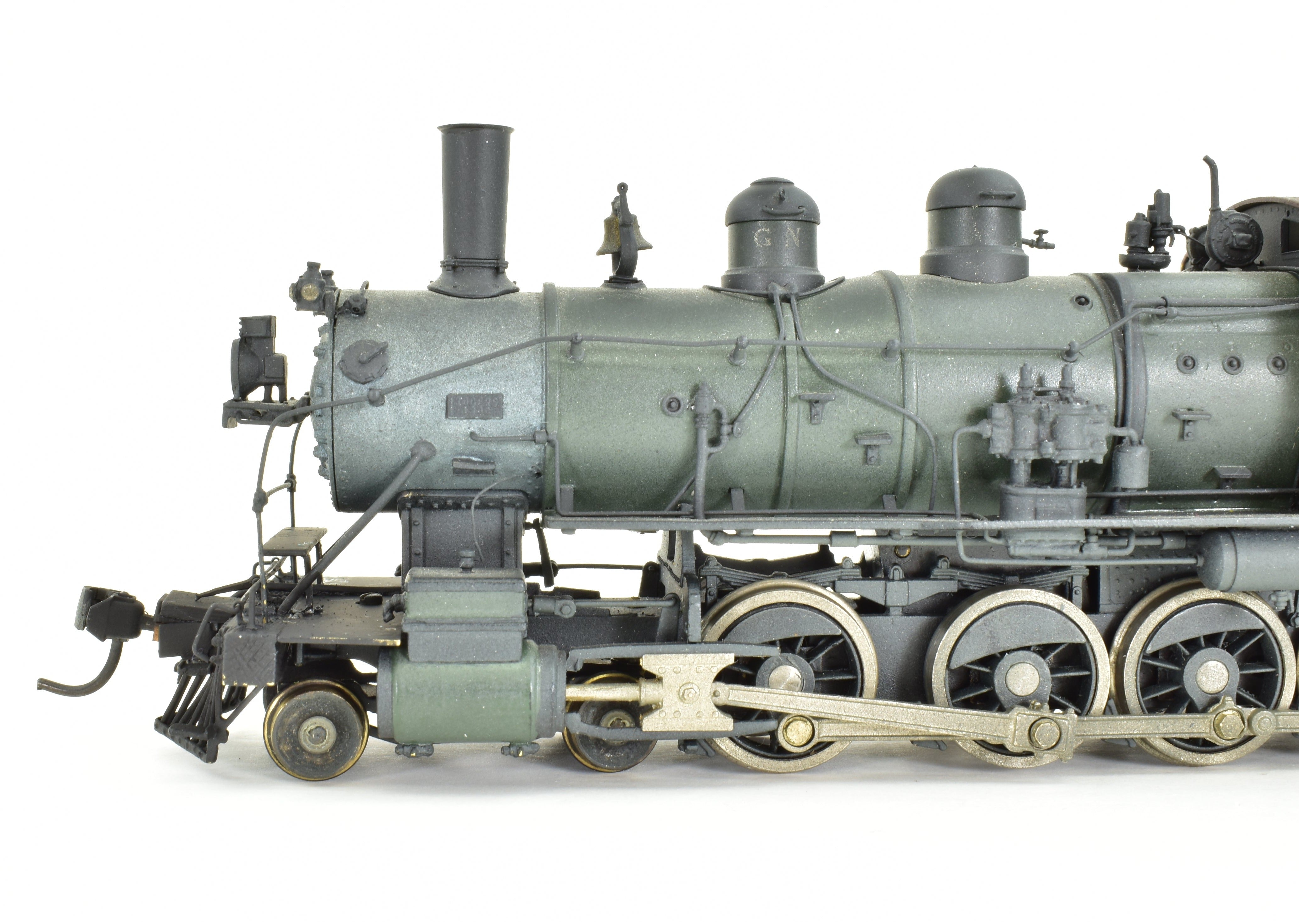 Custom Painted HO Brass Samhongsa Great Northern G - 3 Class 4 - 8 - 0 Mastodon PFM