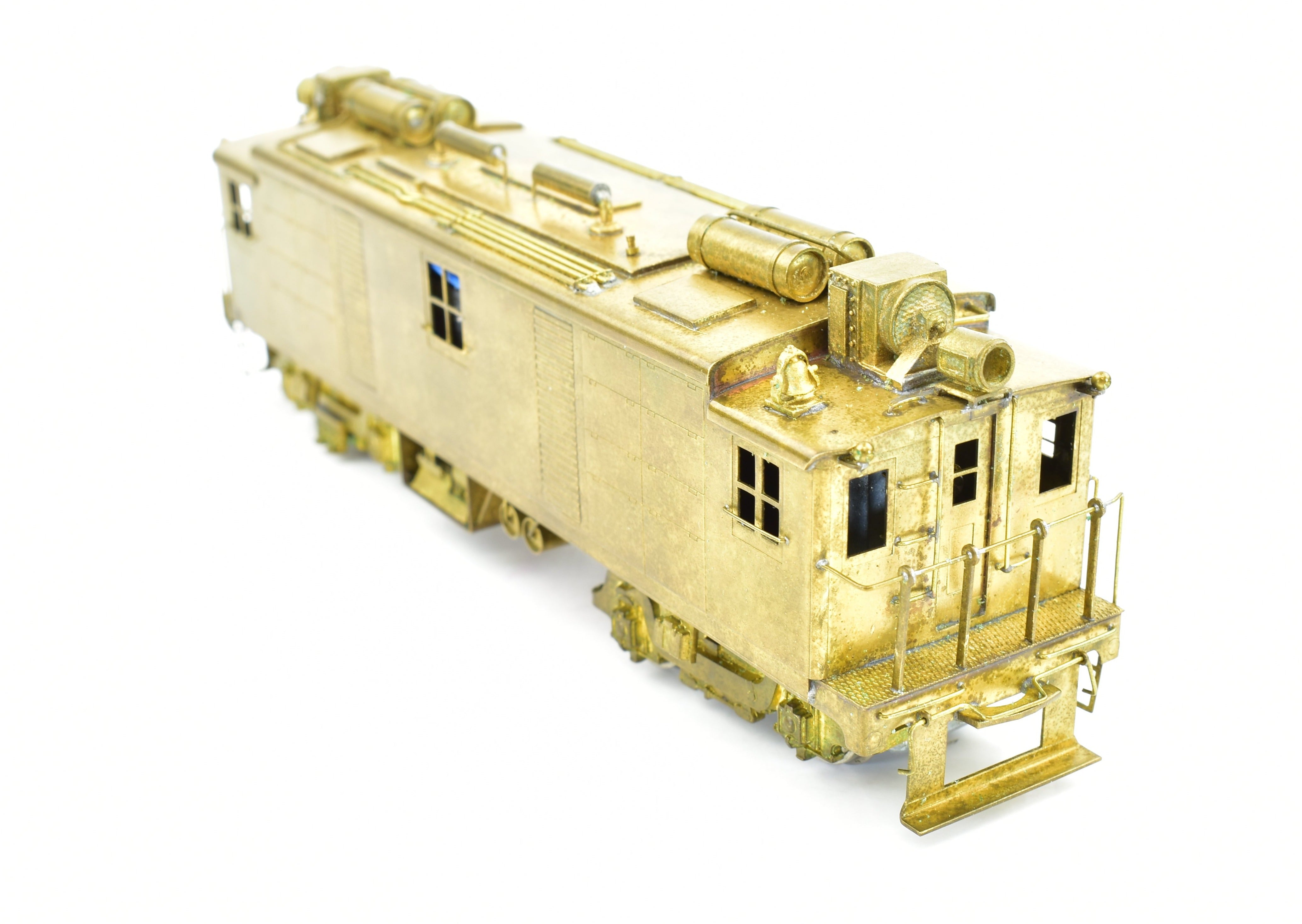 HO Scale Brass Model of New York Central Class DES - 3 Oil Electric Box Cab Locomotive, Custom - Made for NJ and NYC