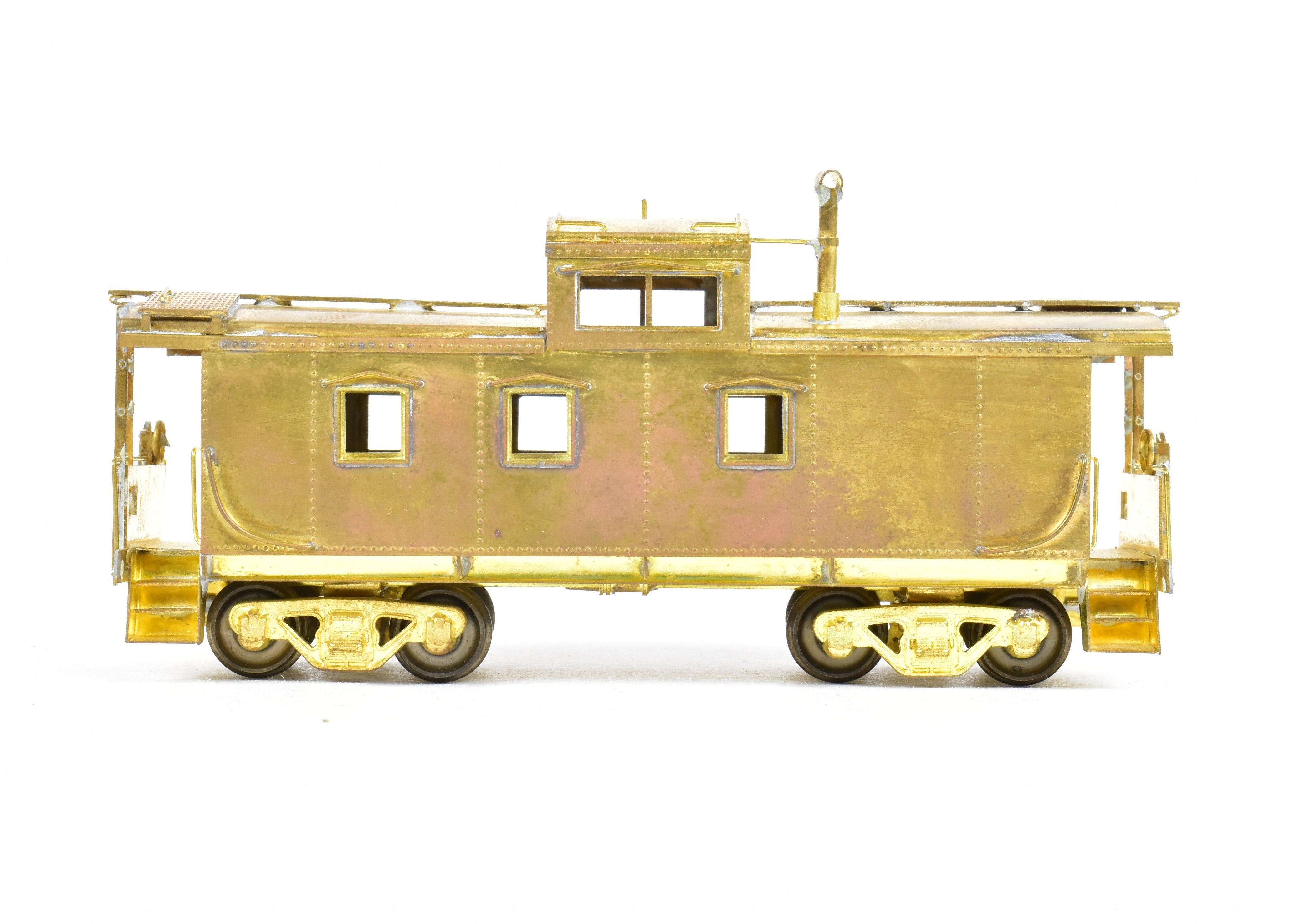 1975 HO Scale Brass Nickel Plate Products DLW Caboose from Japan
