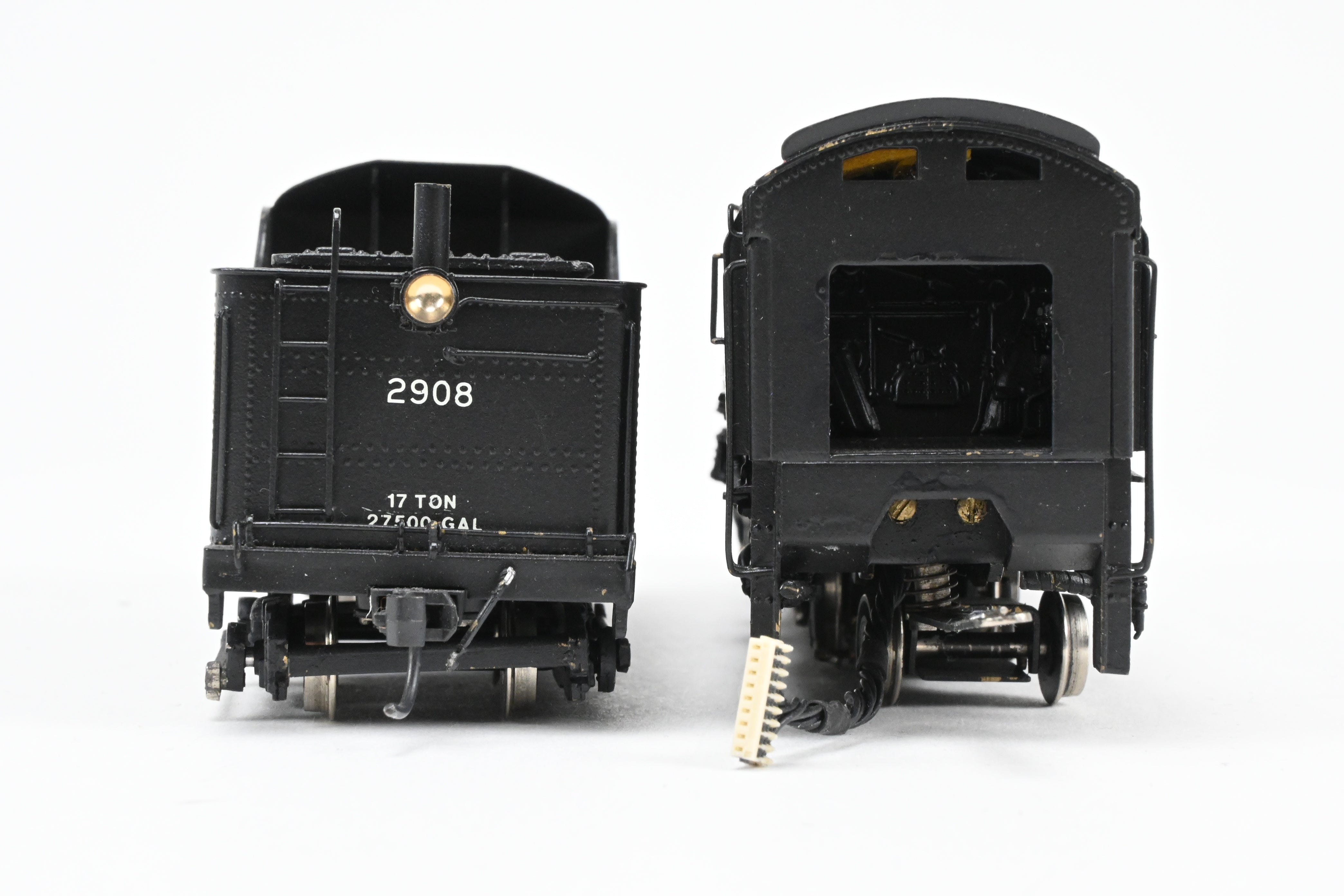 HO Scale NJ Custom Brass Boston & Maine 2-10-2 S-1B No. 2908 with DCC & Sound