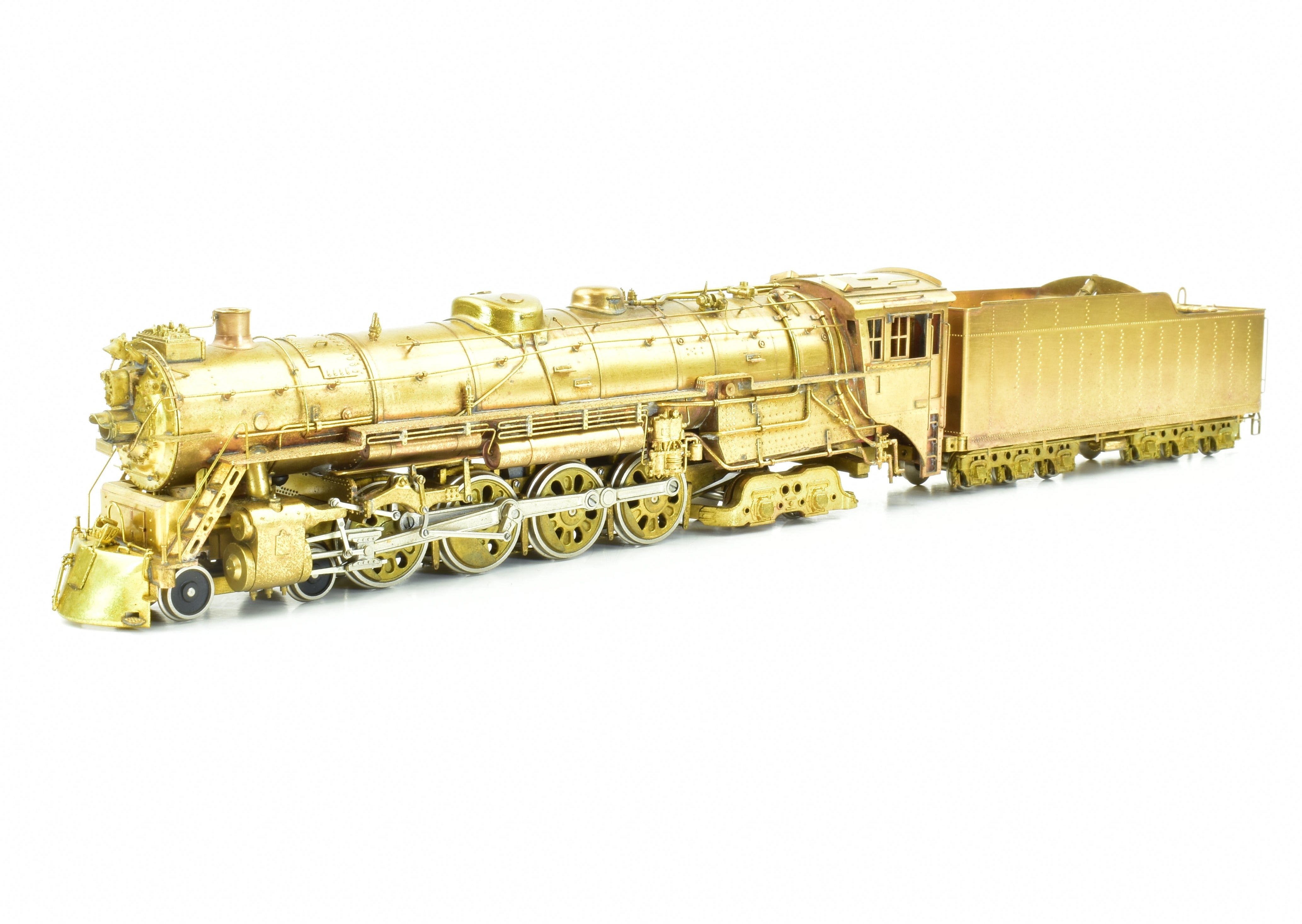 HO Scale Brass Pacific Fast Mail (PFM) Model Train - Toby CB&Q Burlington Route 4-8-4 Class O-5 Crown Model from 1969 Run