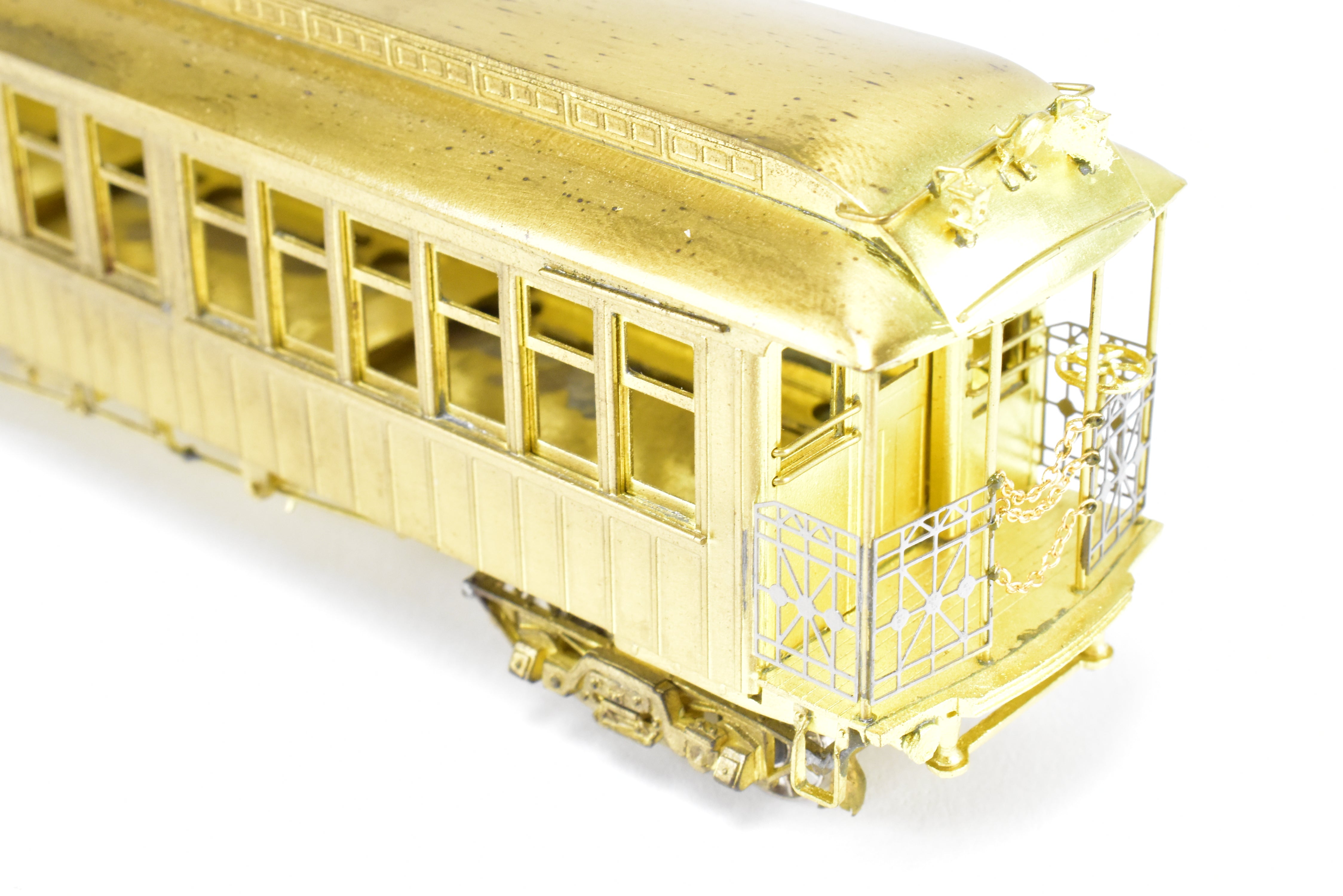 HO Scale Brass Model Train Set by MTS Imports - Manhattan Elevated Railway and Chicago & South Side Rapid Transit Elevated 2 Car Set