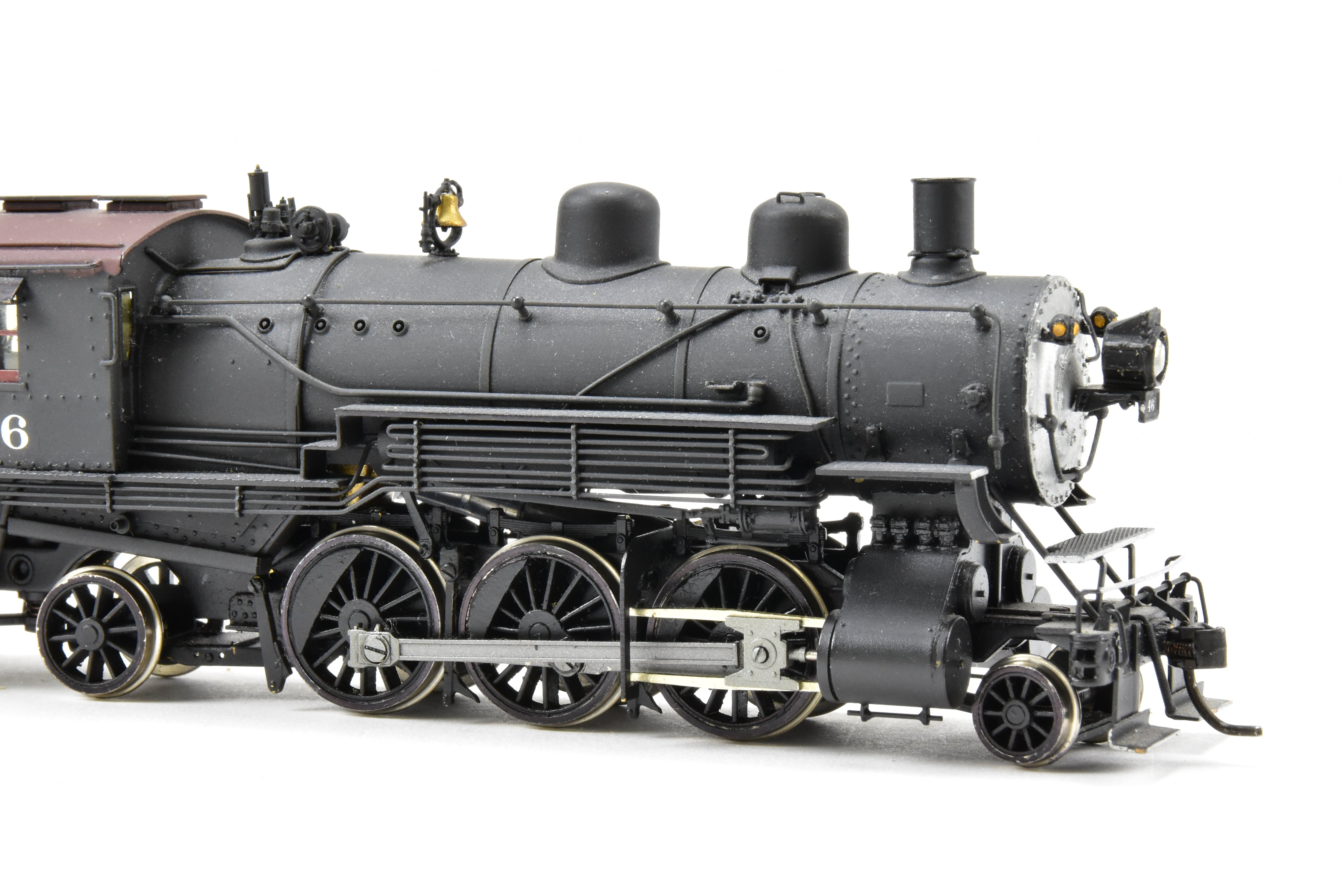 HO Scale Brass PFM - Fujiyama Northern Pacific 2-6-2 Class T-1 Prairie Model Train with Custom 'Red Island 46' Painting