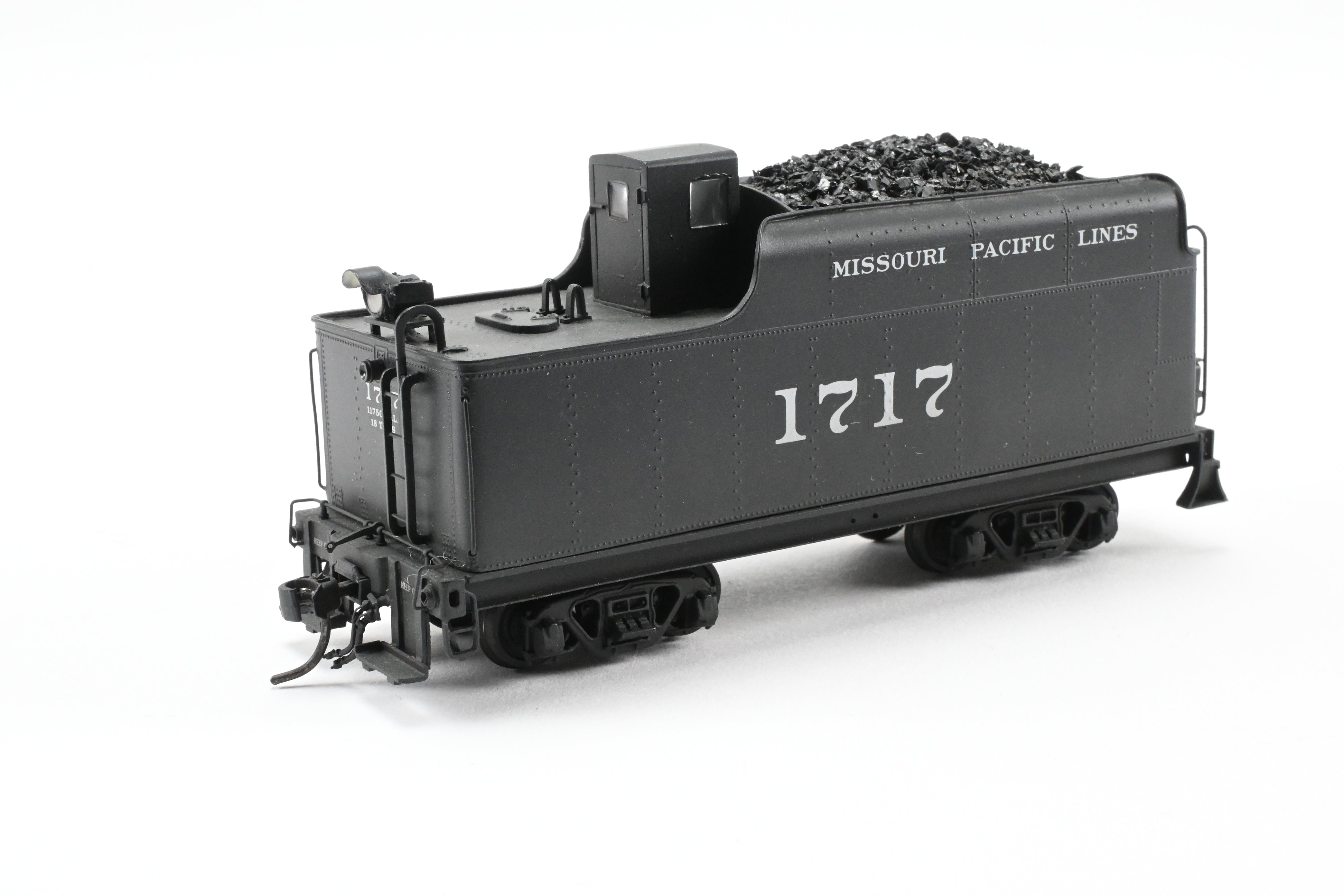 HO Scale Brass Sunset Model Missouri Pacific 2-10-2 Steam Locomotive with Custom Modifications to MP #1717, Professionally Painted by Don J. Worth and Modified by Renowned Author and Modeler Joe G. Collias