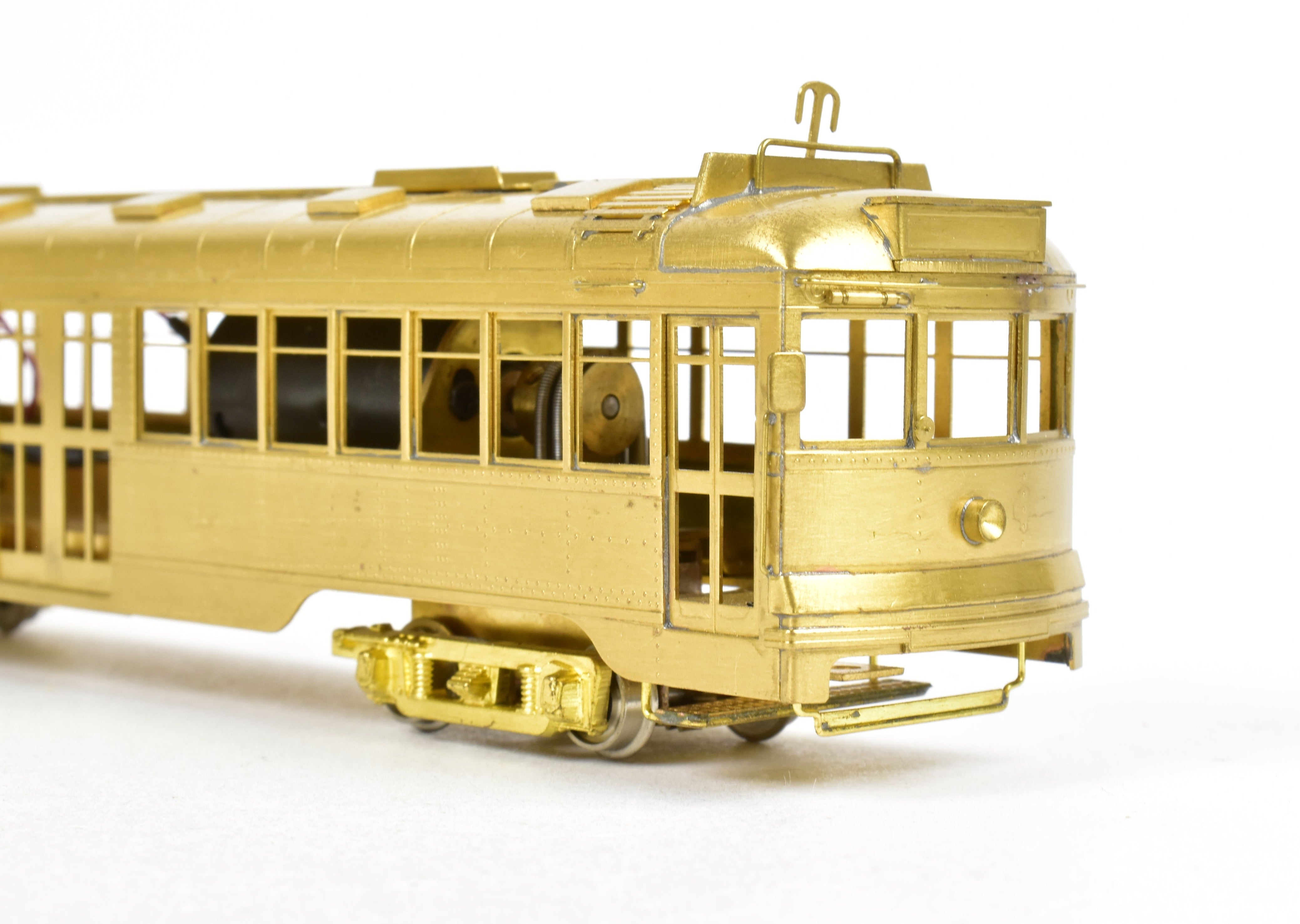 HO Scale Brass Oriental Limited Pacific Electric Hollywood Car, Powered Models Ranging from #600 to #649