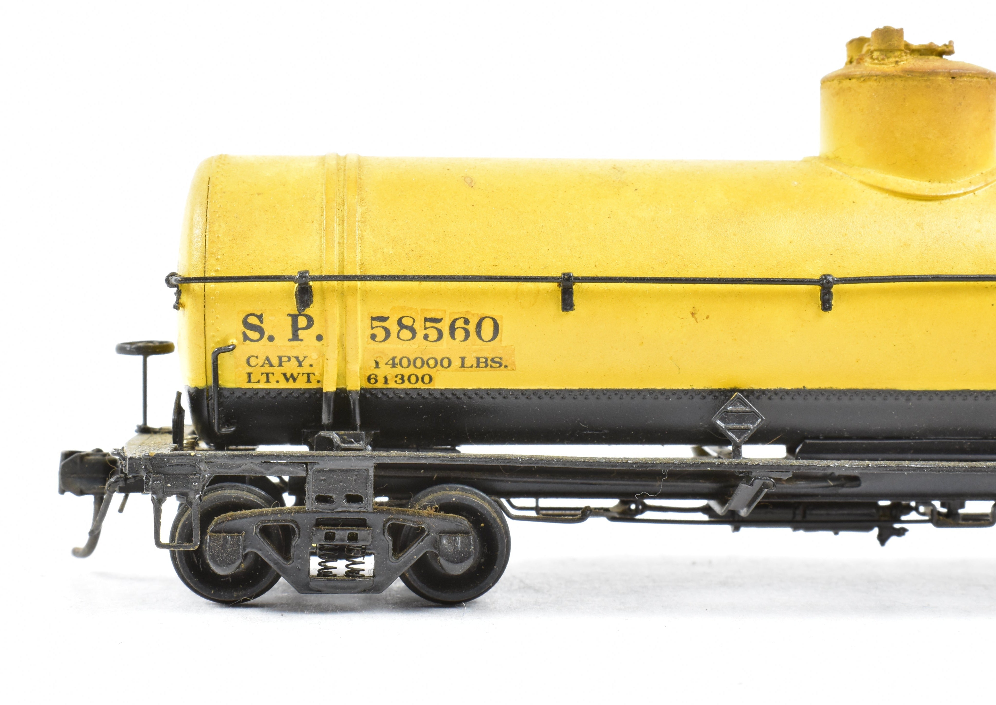 Custom Painted HO Brass Southern Pacific O - 50 - 12 Tank Car by Pecos River