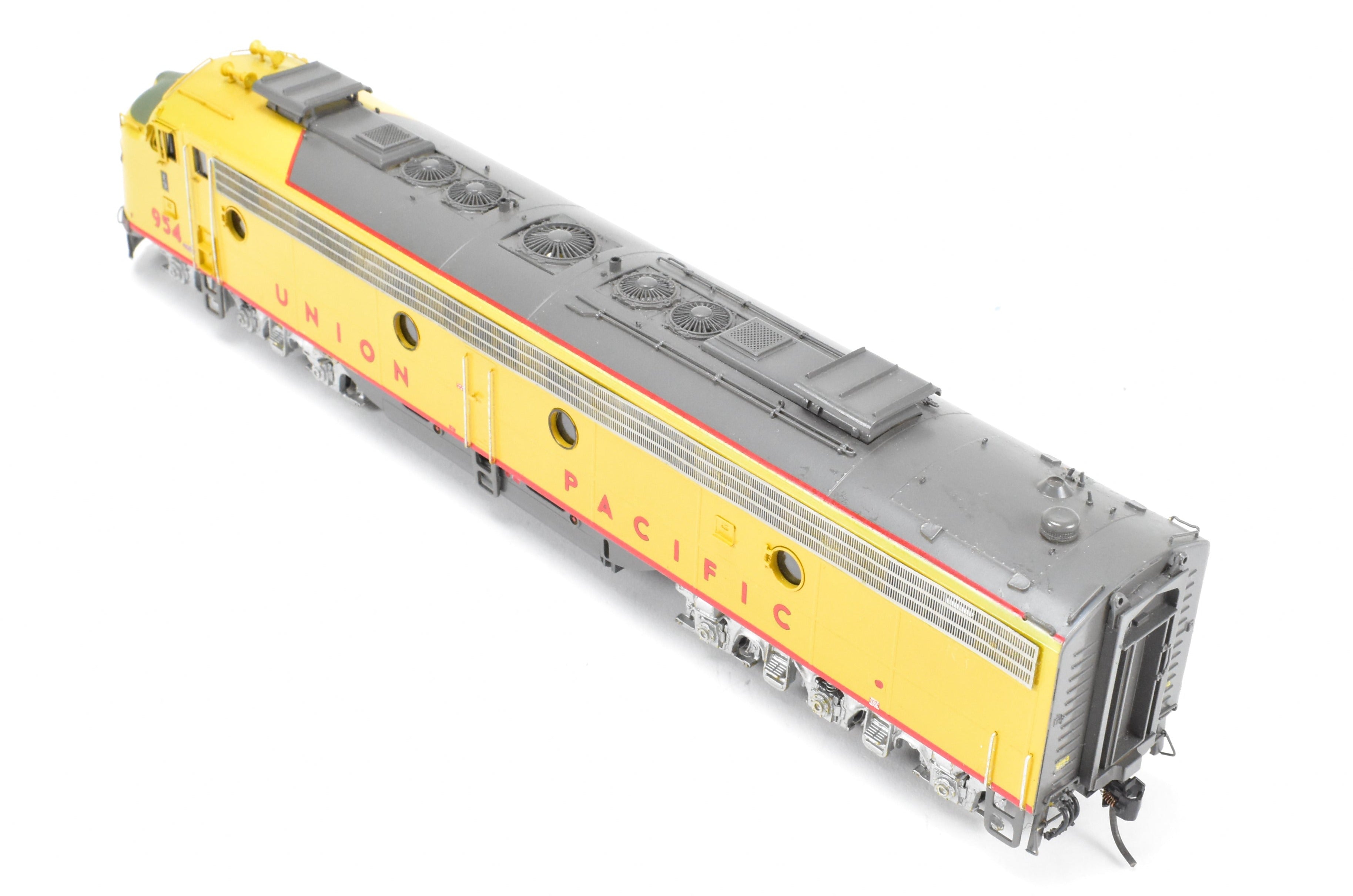 HO Scale Brass Union Pacific Version EMD E9A 2000 HP Custom - Painted Model Train, Oriental Limited, No. 954