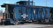 HO Scale Brass Model North Bank Line - Western Pacific Cabooses for Model Train Enthusiasts