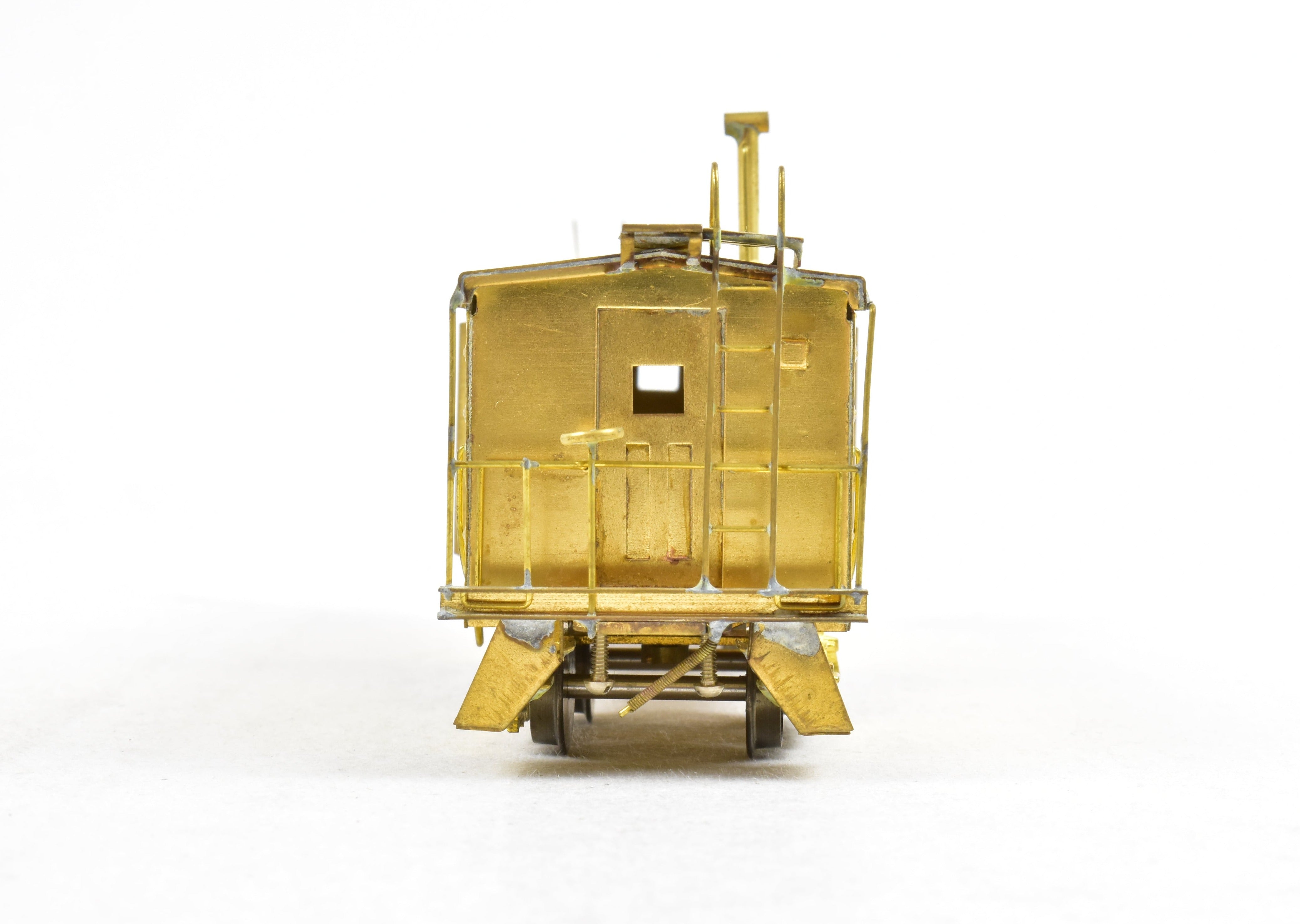 HO Scale Brass Nickel Plate Products (NPP) Milwaukee Road Bay Window Caboose Model