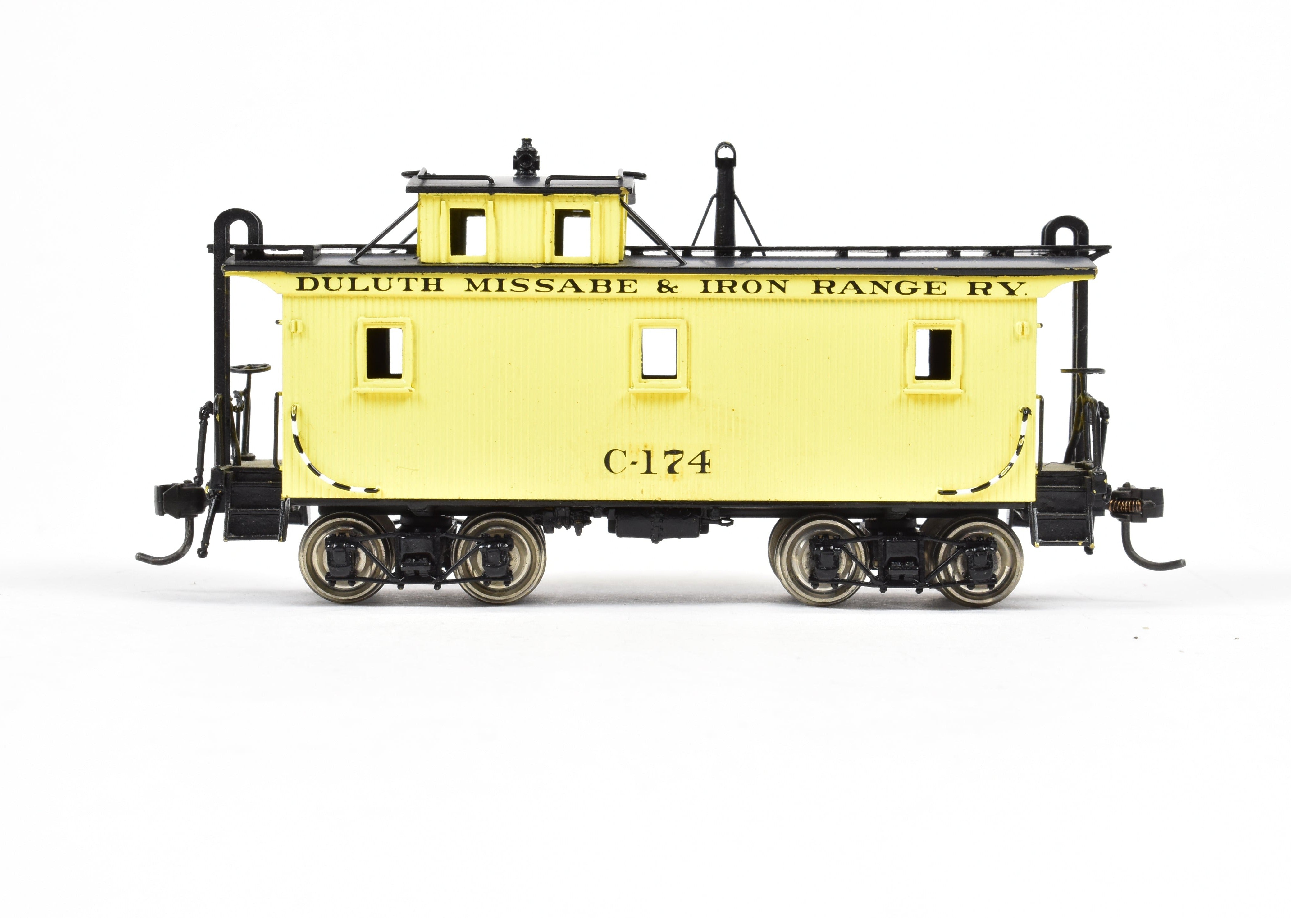 HO Scale Brass Duluth Missabe & Iron Range Wood Caboose FP #C-174 by SKI