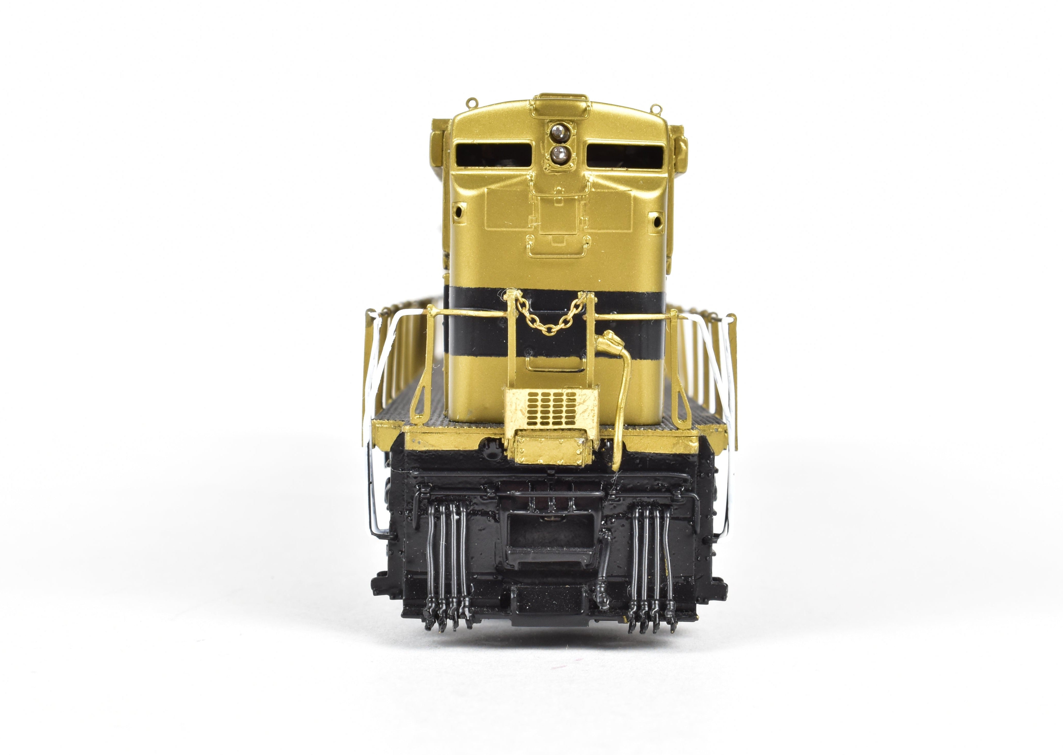 Brass HO-scale Southern Pacific Alco C-628 FP in Alco Demo Colors