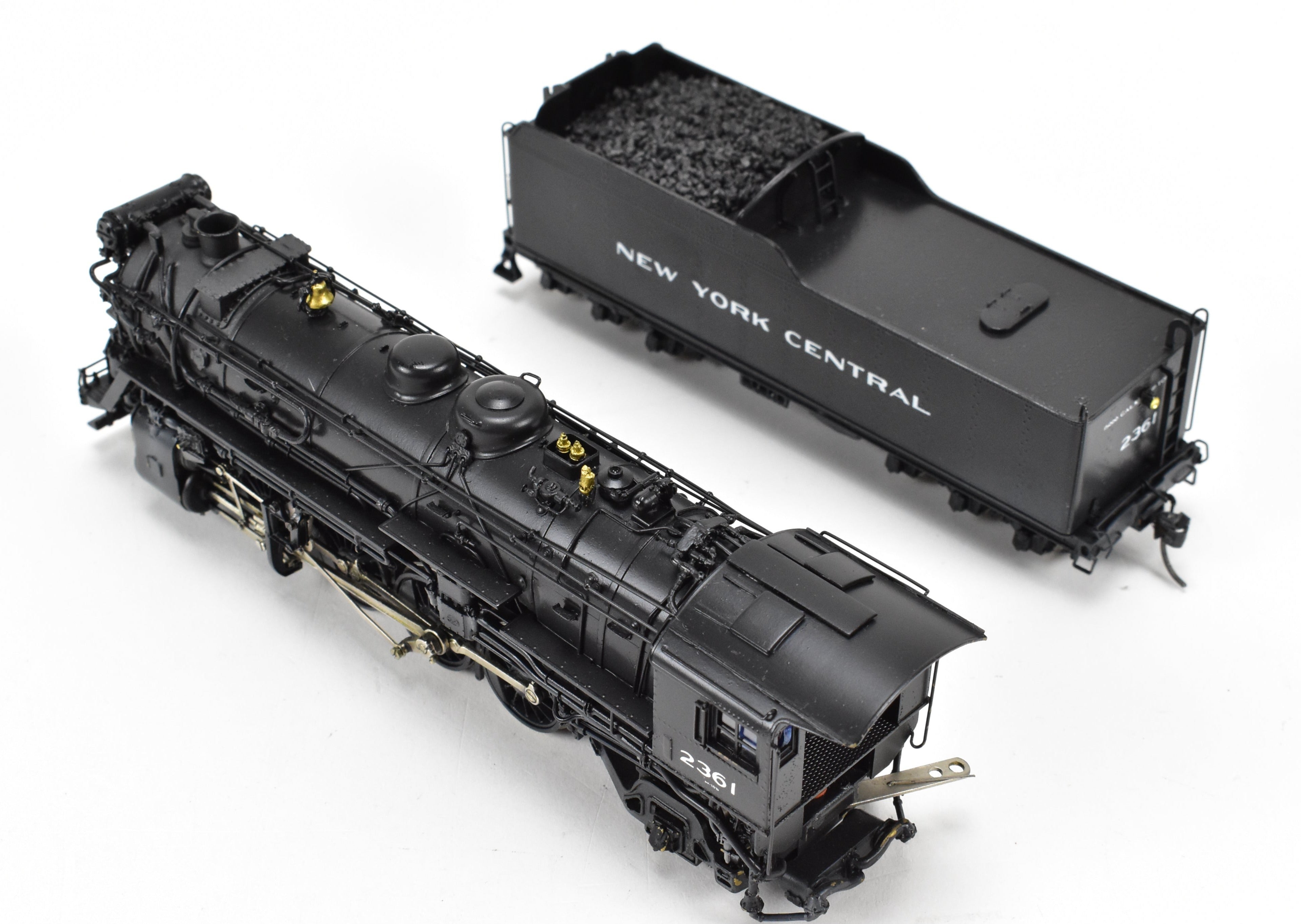 High - Quality HO Scale Brass PFM SKI NYC New York Central H - 10b 2 - 8 - 2 Model Locomotive with Professional Paint No. 2361