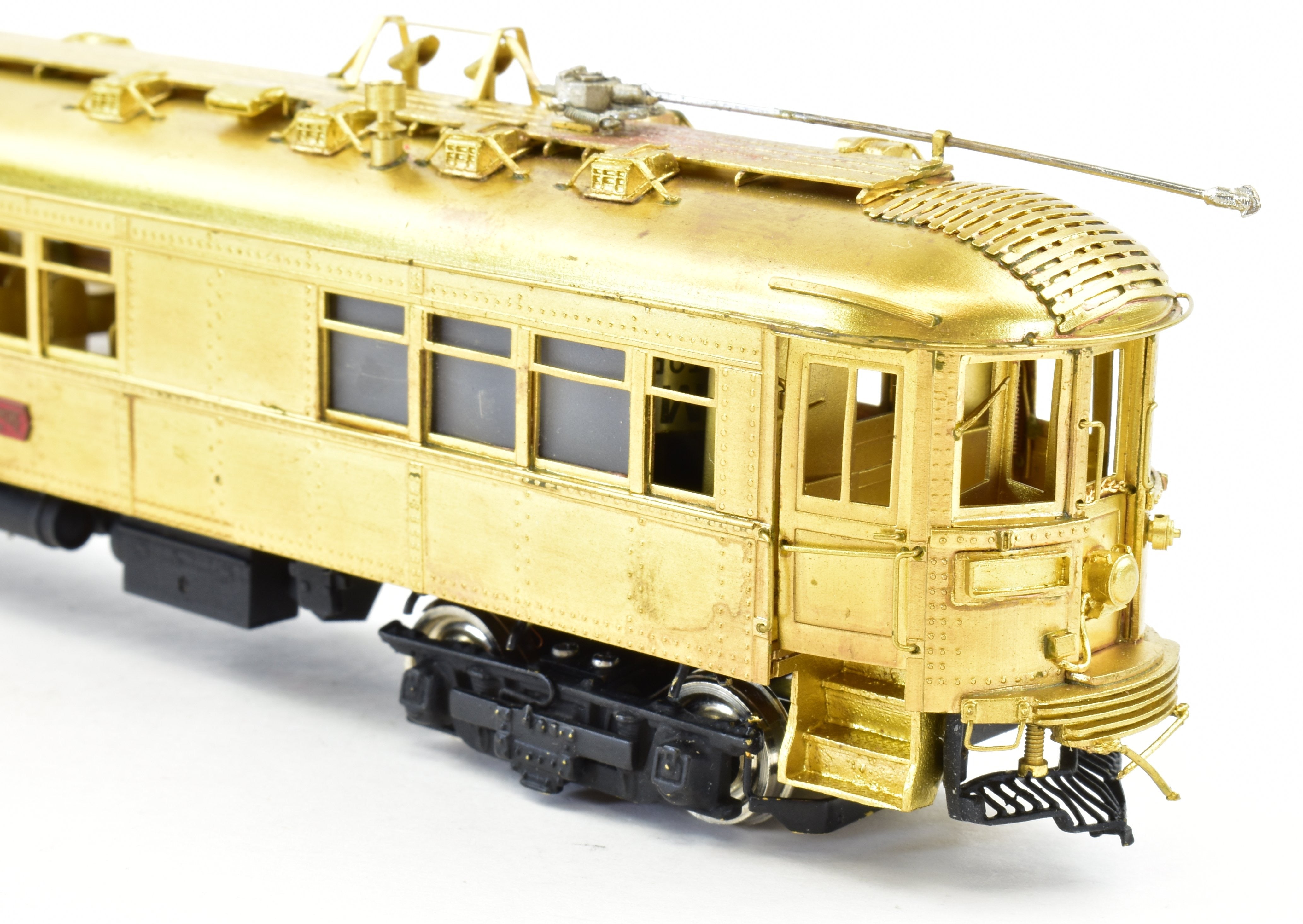 1980s Jin Hueng-built HO Brass Nickel Plate NSL Interurban Dining Car Model