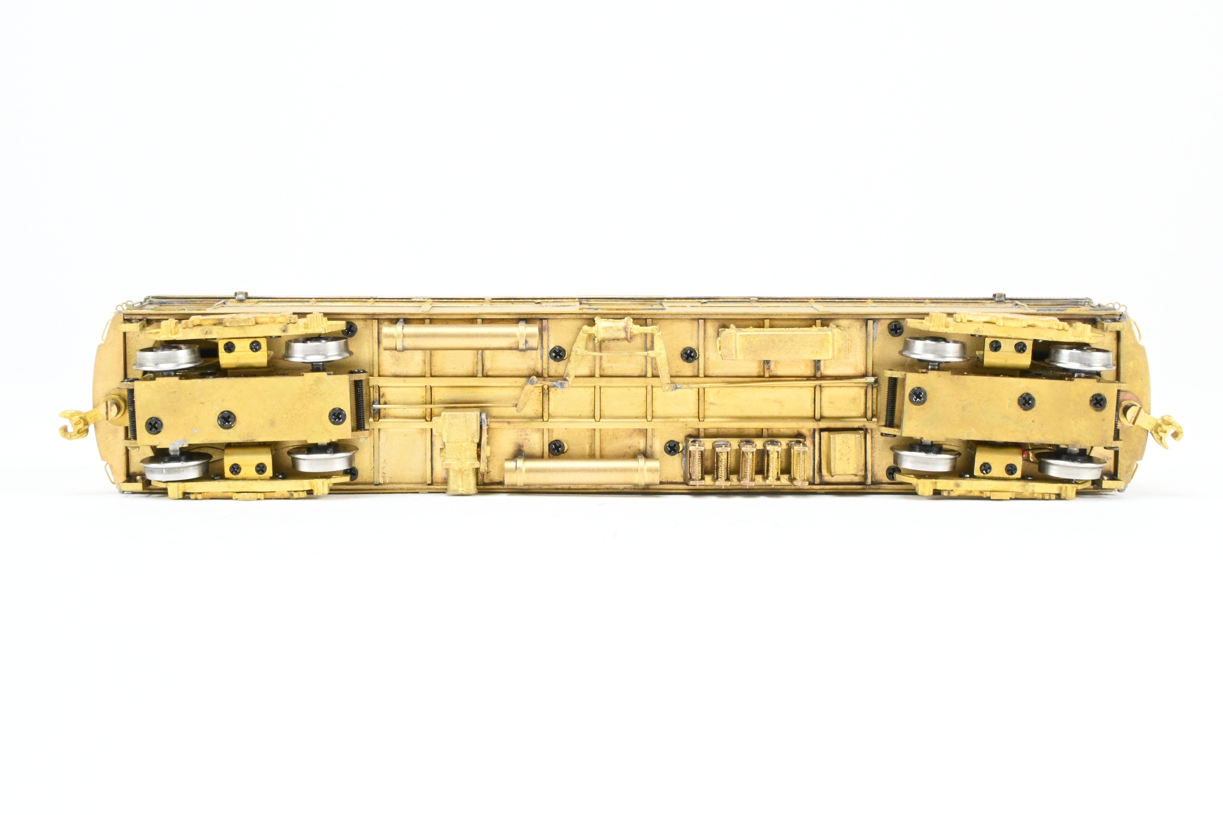 HO Scale Brass Model Train Set - MTS Imports CTA Chicago Transit Authority Modified 4001 - 4250 Series Elevated Cars Two - Car Set
