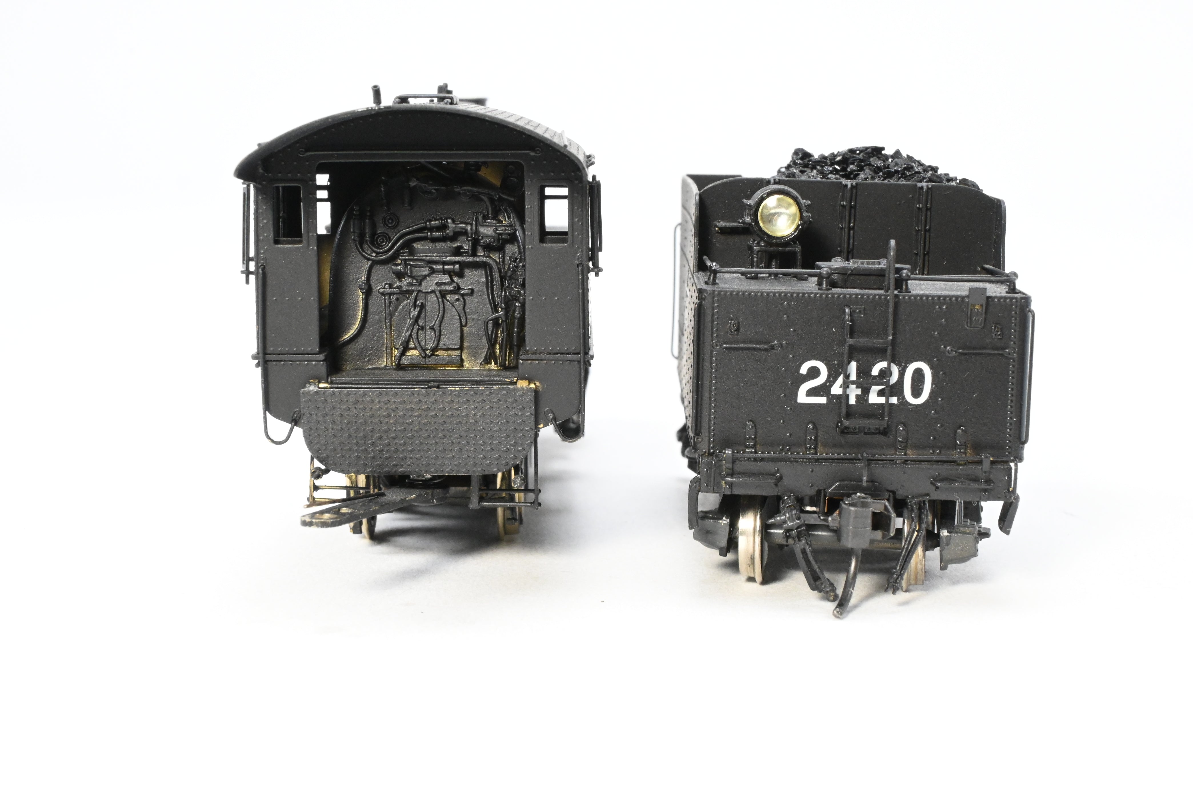 HO Brass NERS Boston & Maine Class K - 7A 2 - 8 - 0 No. 2420 Model Train