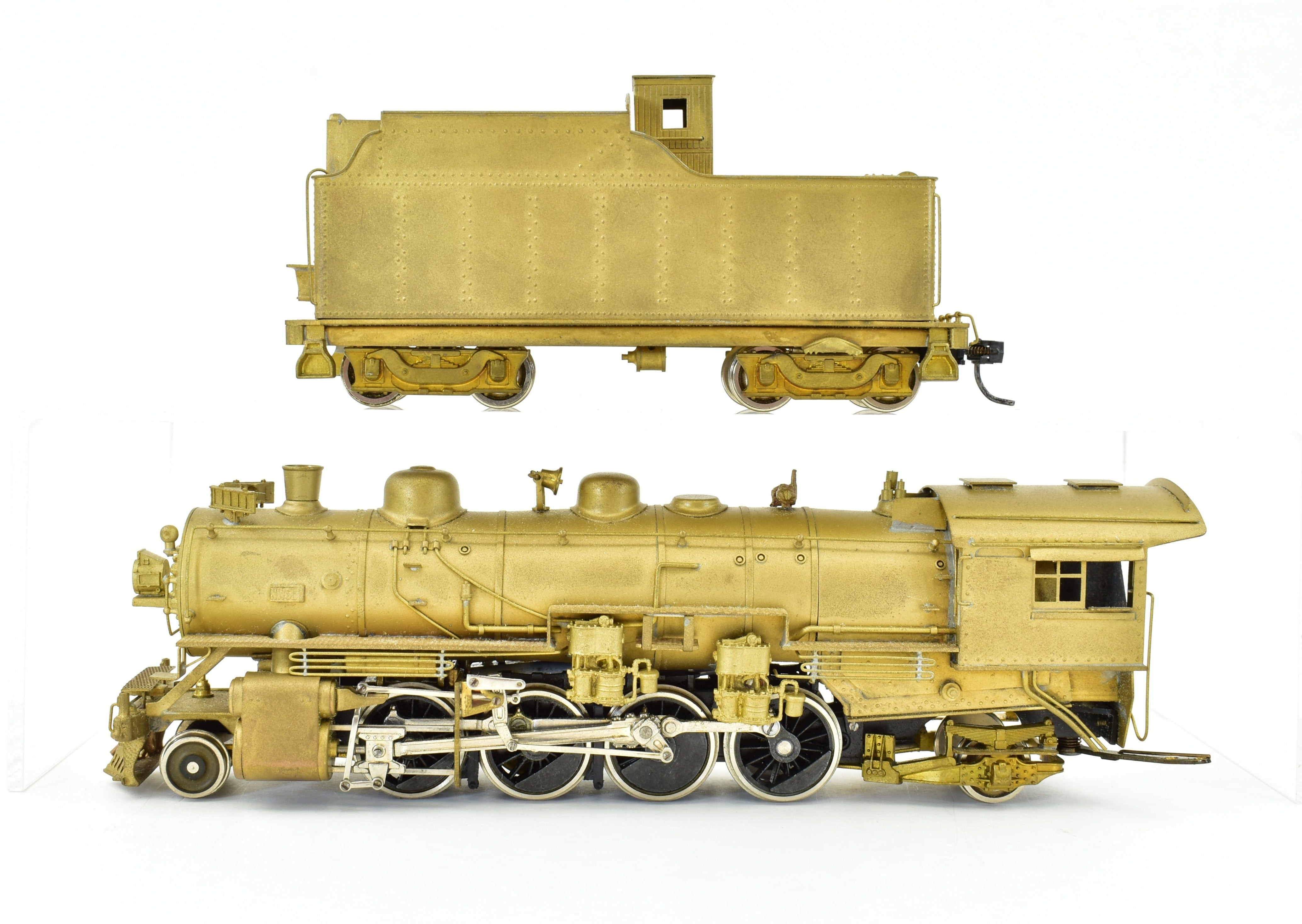 High - Quality HO Scale Brass Model Train of NorthWest Short Line NP - Northern Pacific W - 3 2 - 8 - 2 Mikado