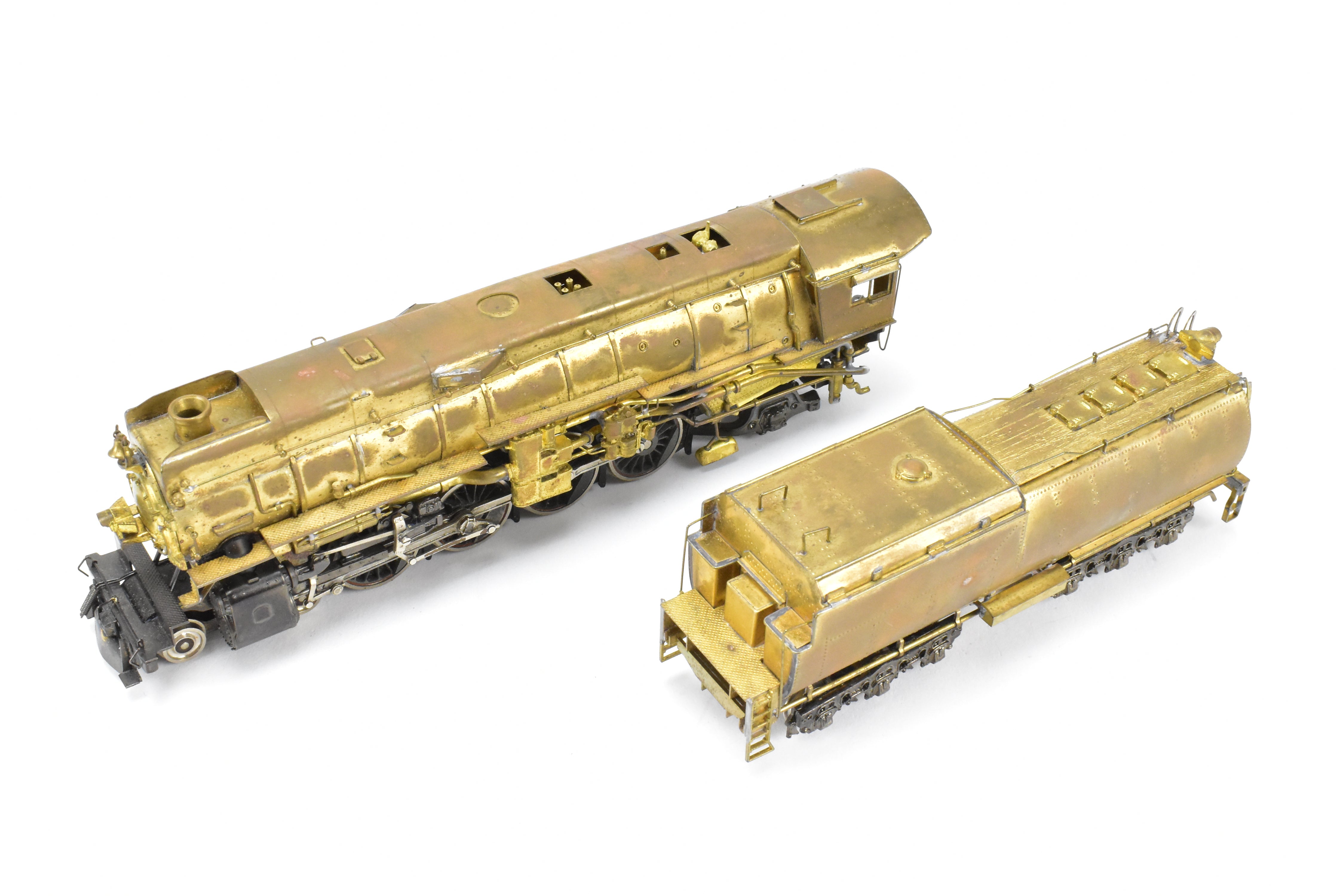 HO Brass Max Gray SP Vintage 4-8-2 Mountain Locomotive (Class MT-4)