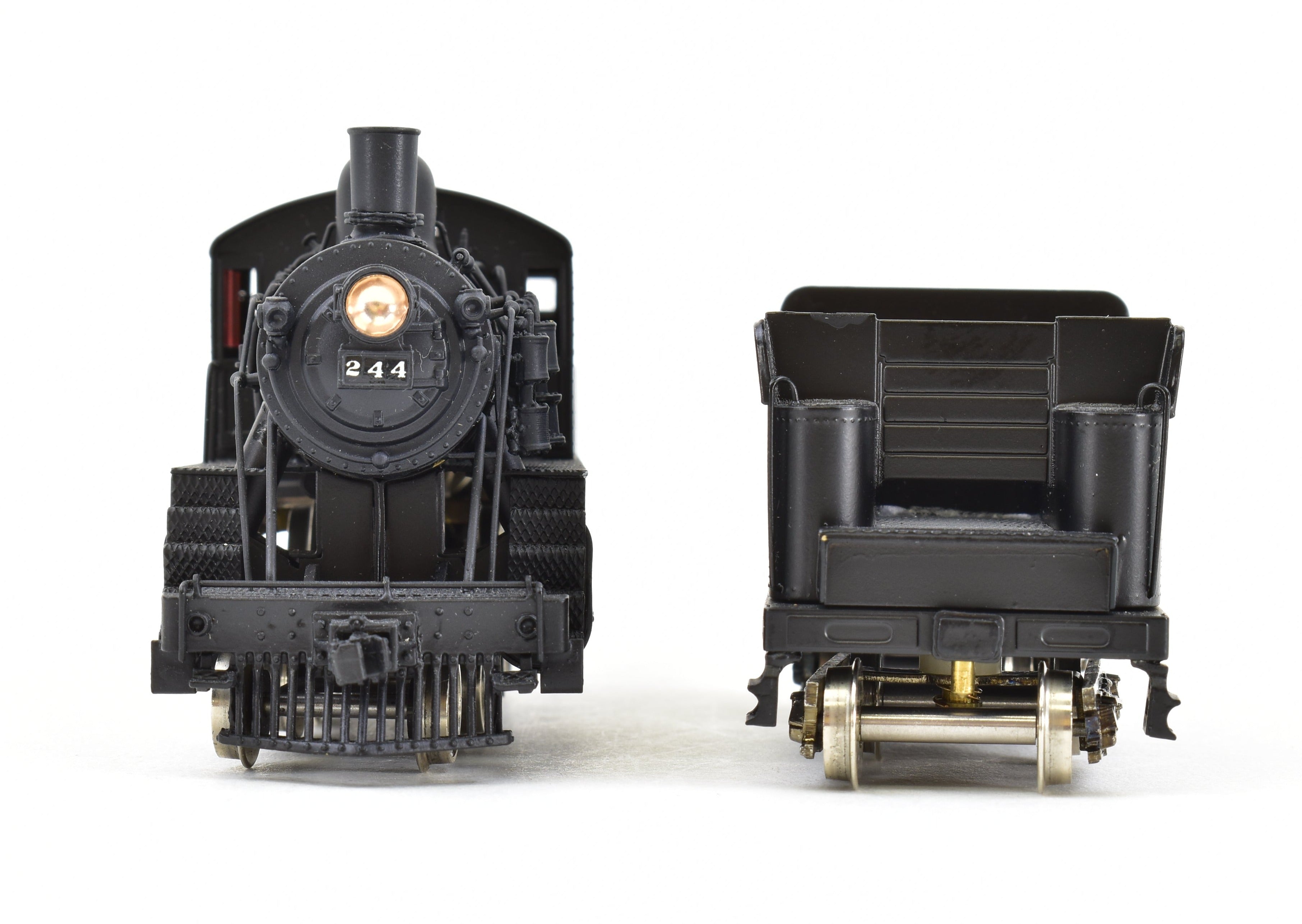 HO Scale Brass NPP Nickel - Plated New York Ontario & Western U - 1 4 - 6 - 0 Camelback Locomotive