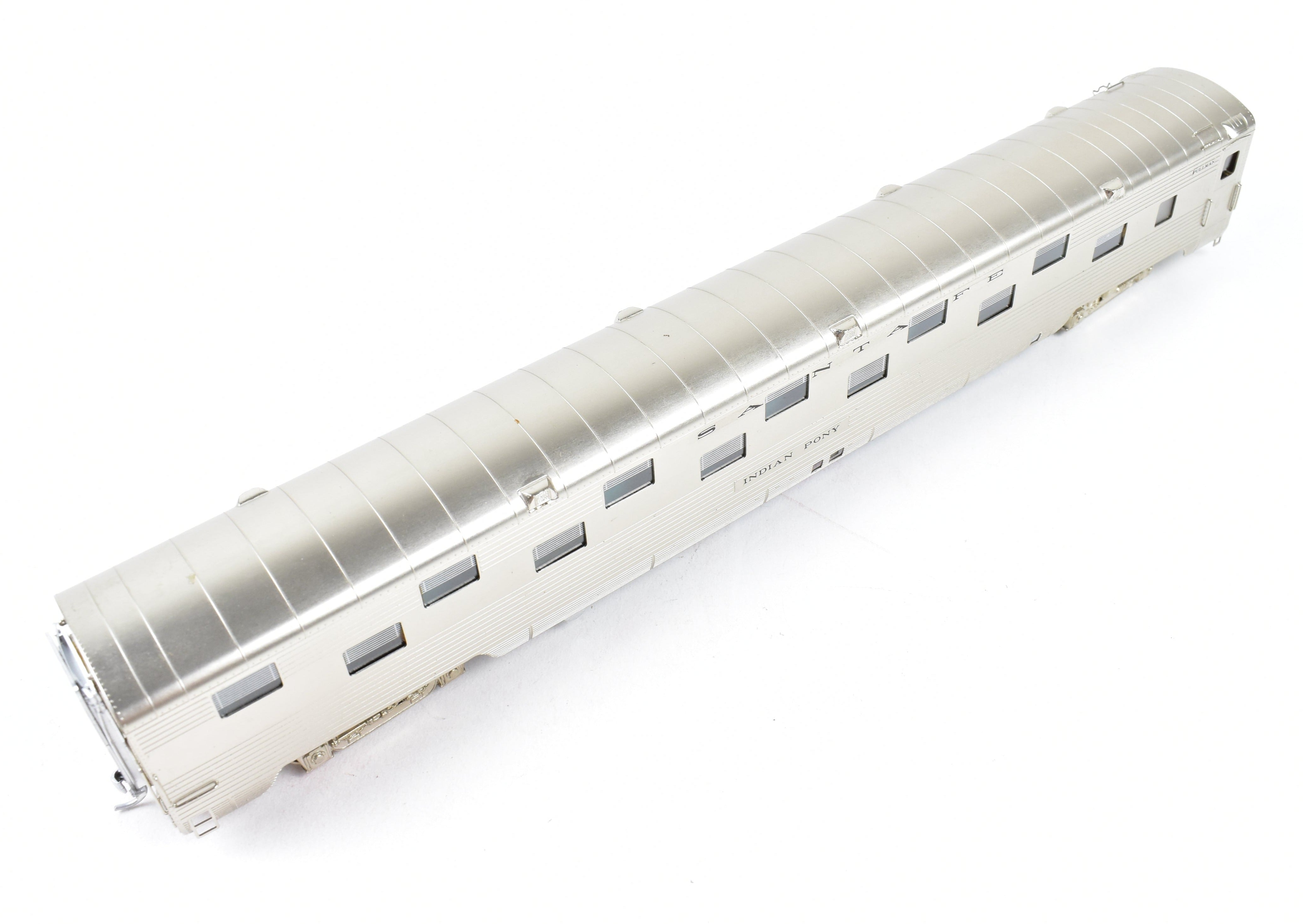 HO Scale Brass Soho ATSF - Santa Fe Indian Series 24 Duplex Sleeper Model with Custom Finished Indian Pony Design
