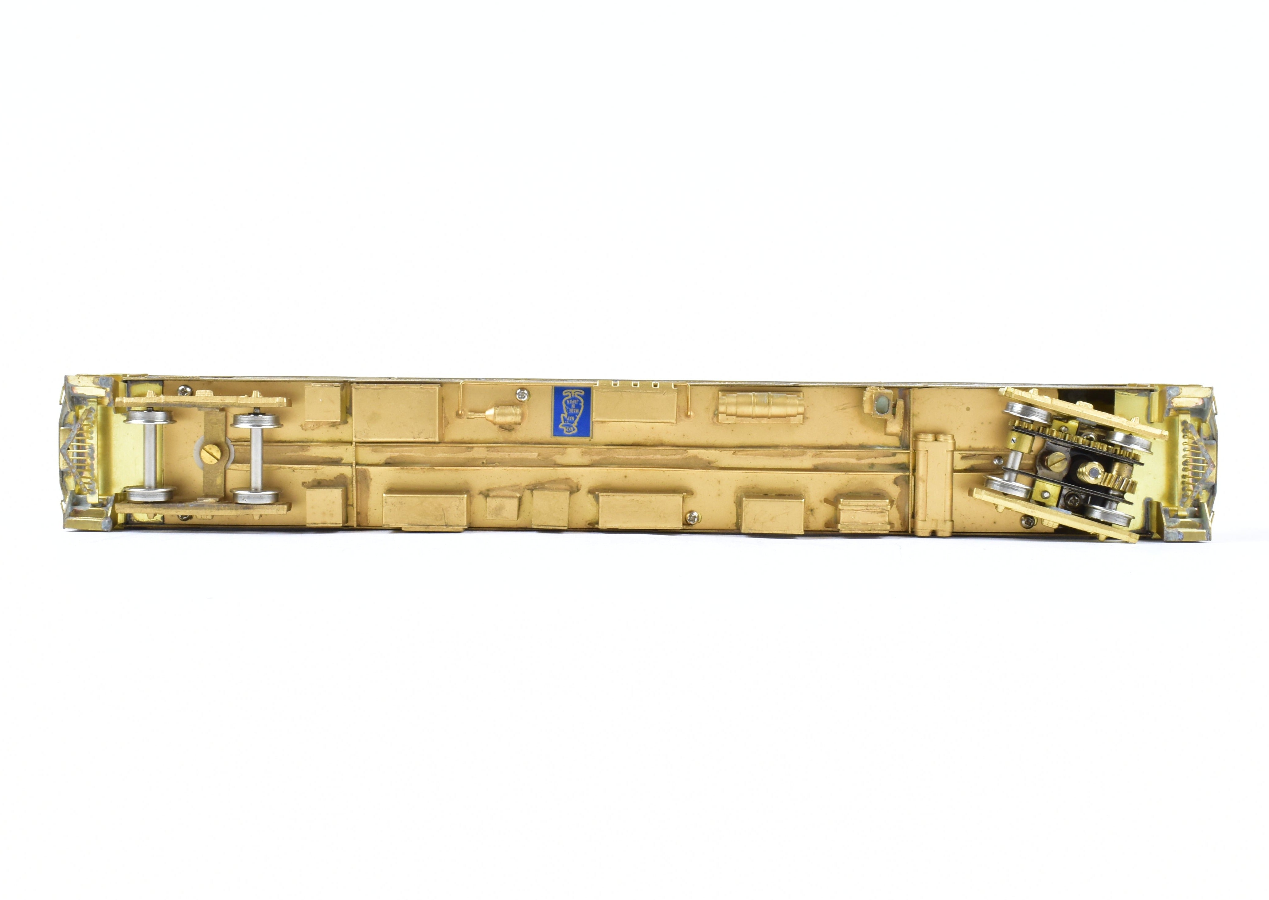 HO Scale Brass NPP Nickel - Plated South Shore Line #100 Combine Model