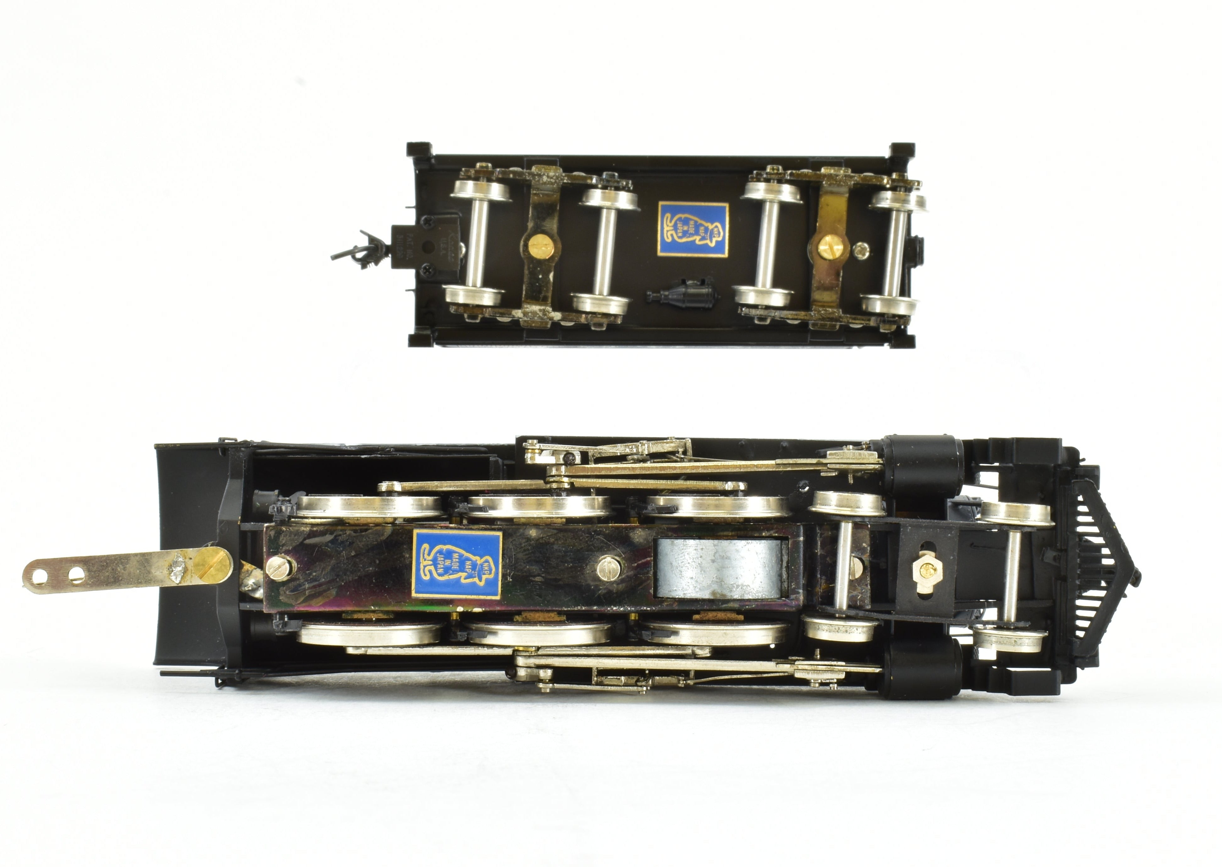 HO Scale Brass NPP Nickel - Plated New York Ontario & Western U - 1 4 - 6 - 0 Camelback Locomotive