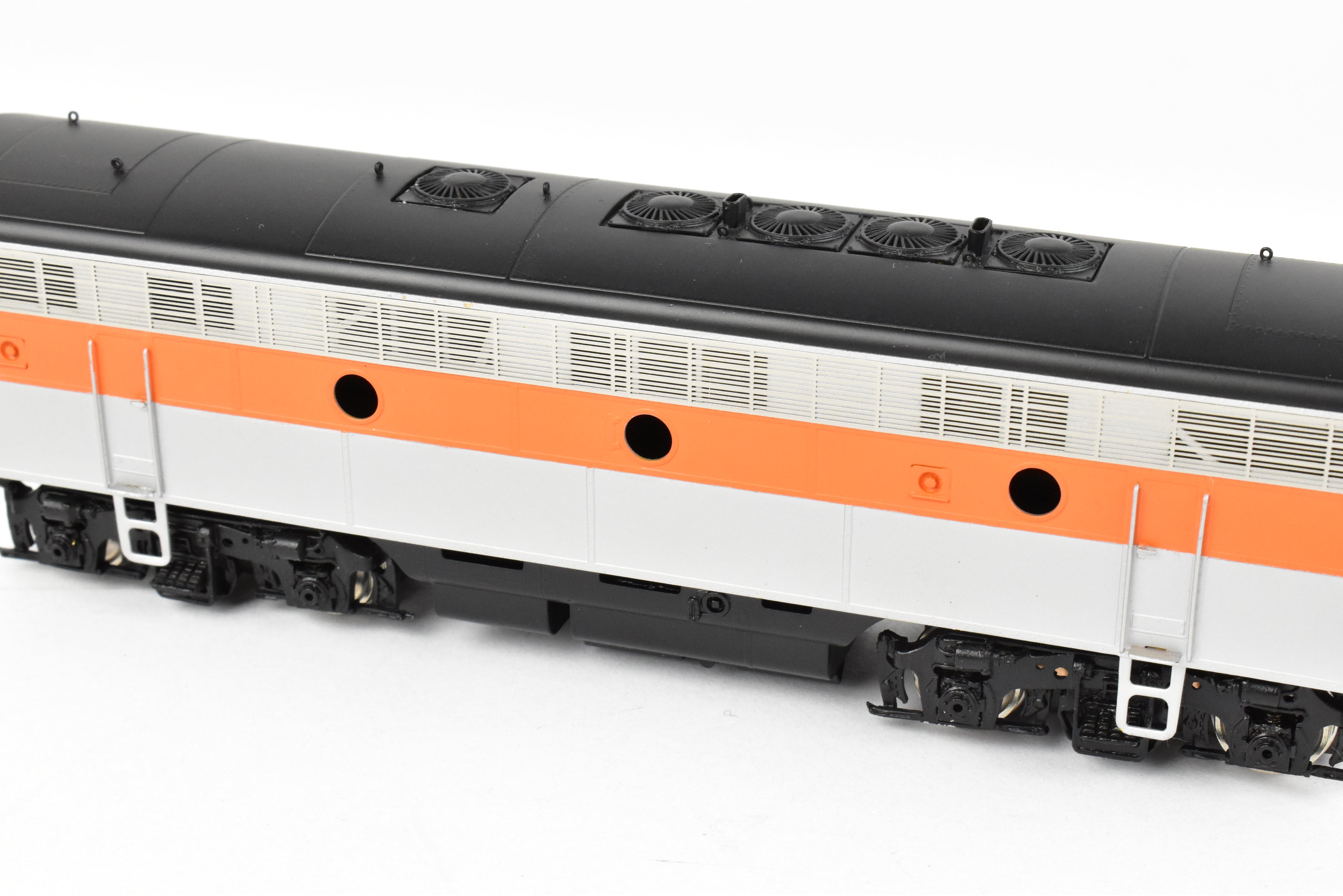 HO Brass Oriental Limited WP Western Pacific EMD F7 A/B/B/A Set, 1500 HP Each, Factory Painted Freight