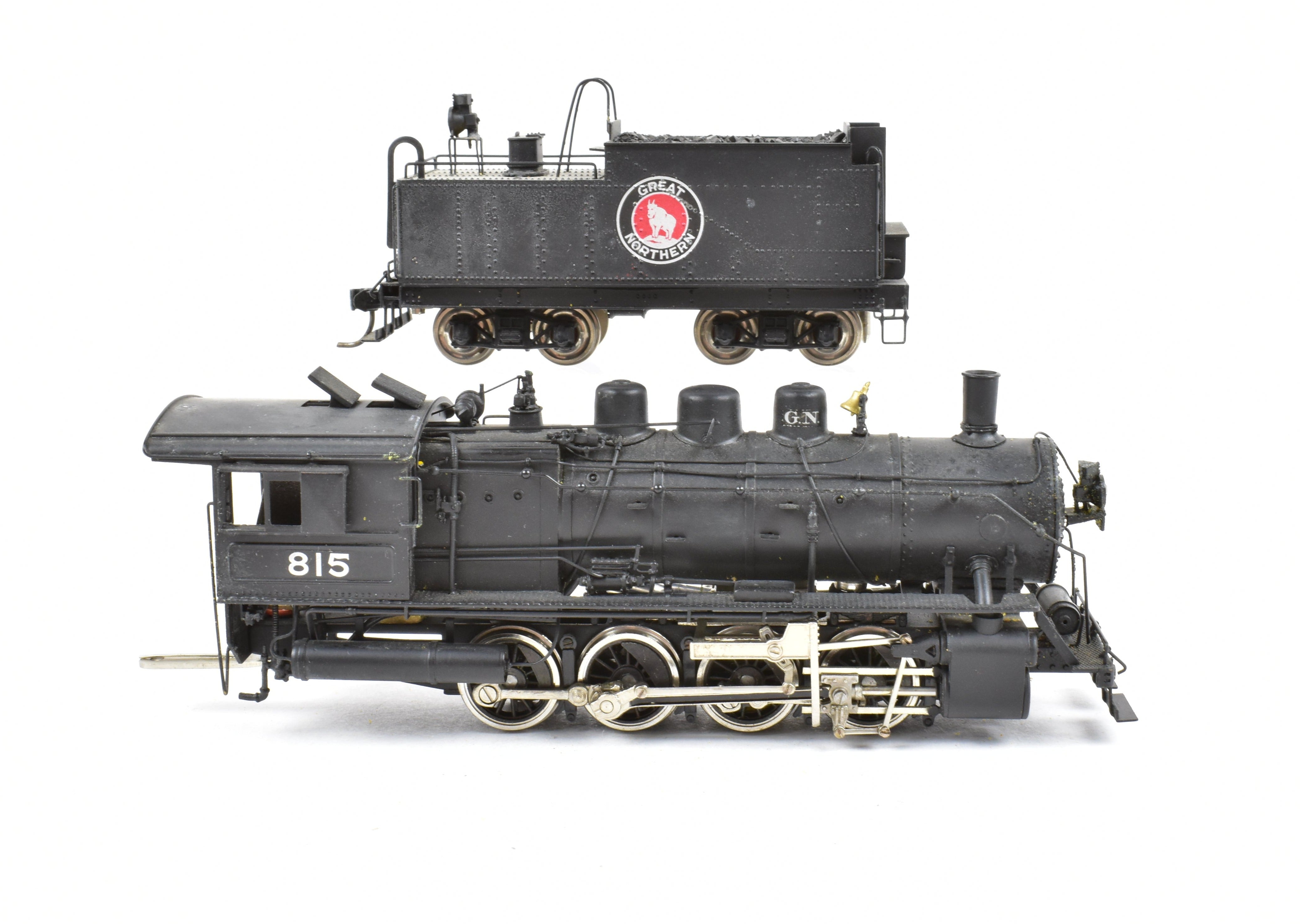 HO Scale Brass PFM - Tenshodo Great Northern C - 1 0 - 8 - 0 Factory - Painted Switcher with ReBoxx Foam