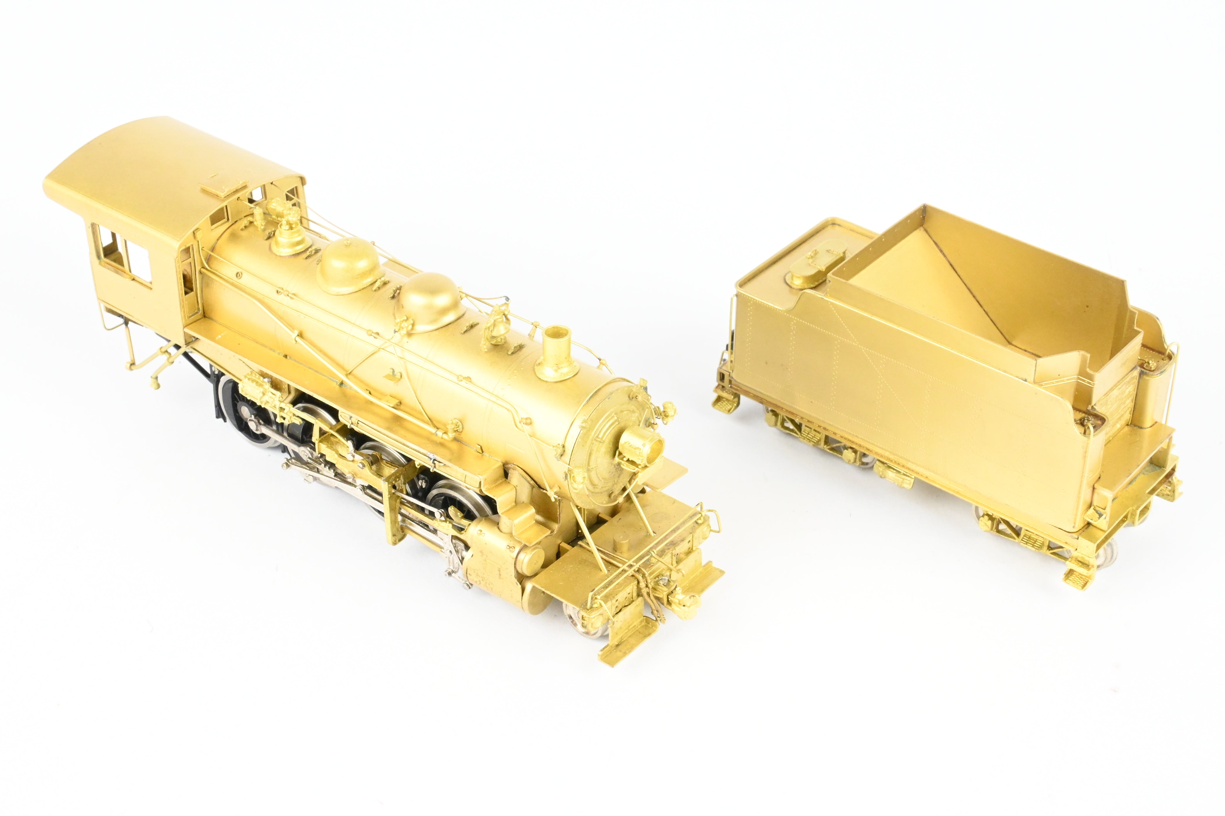 HO Brass NYO&W 2-8-0 Class W-1 Nickel Plated Locomotive with Side Air Pumps