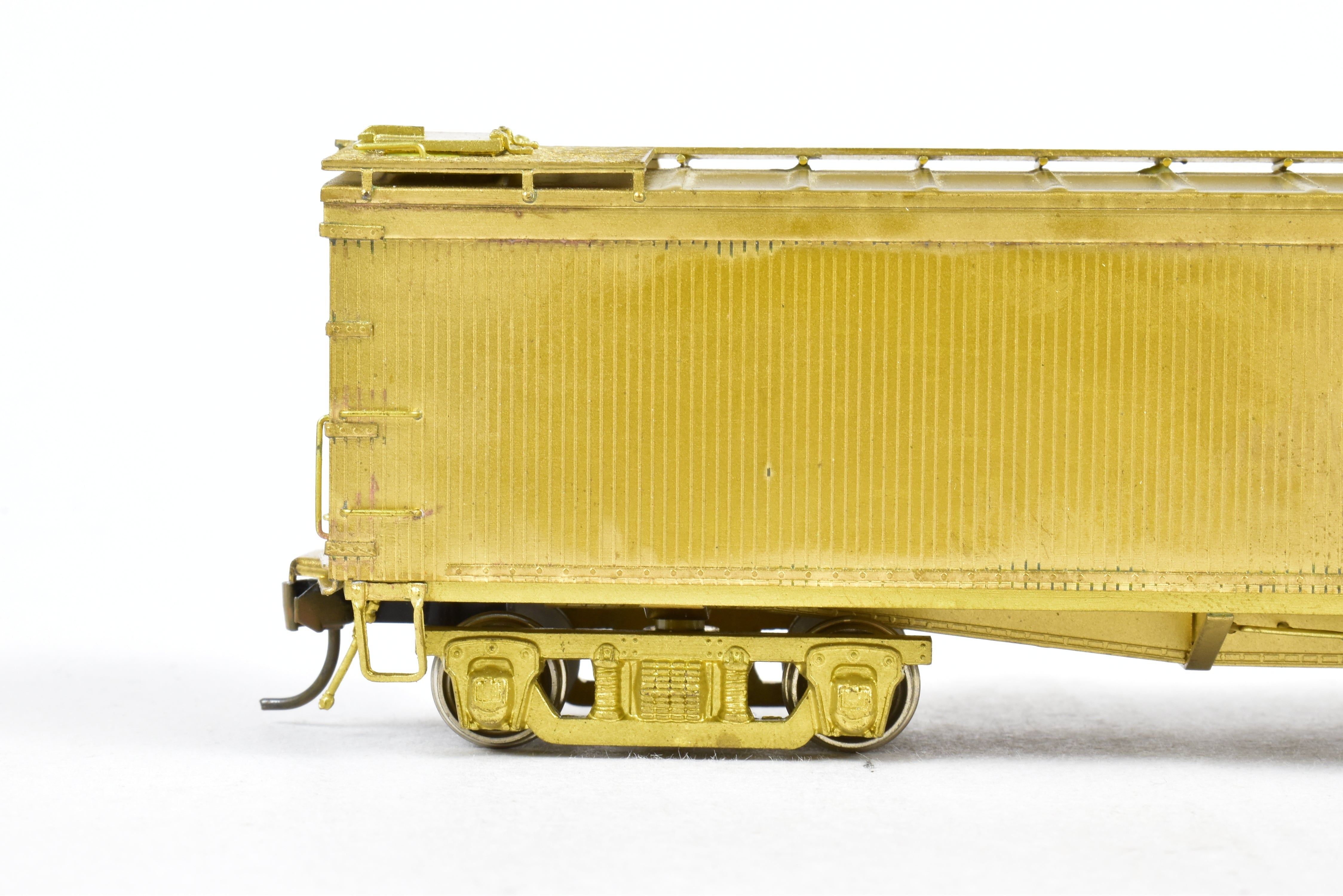 HO Brass Oriental Limited Great Northern Wood Express Refrigerated Car No. 2090