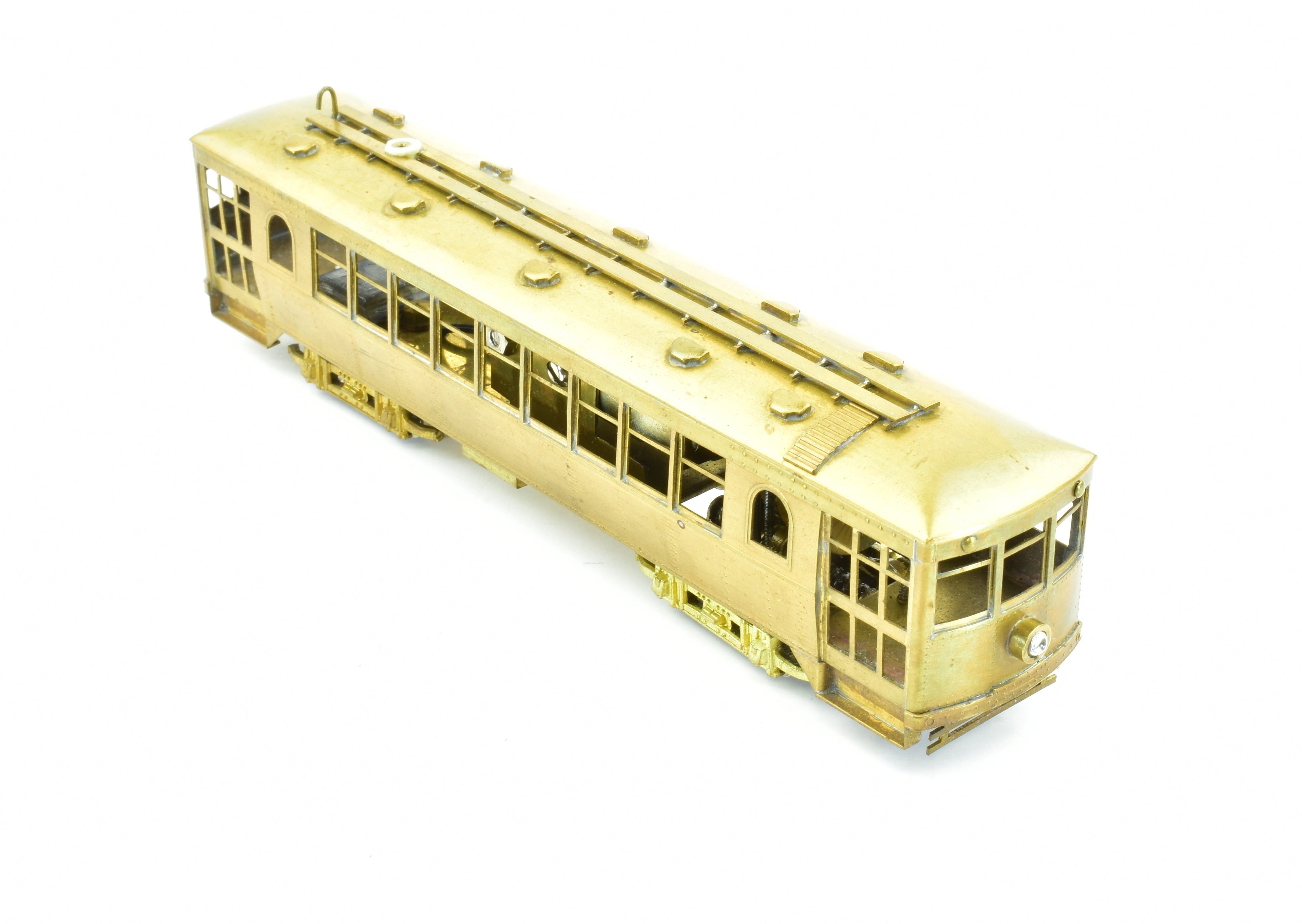 1963 HO Brass Single-Ended Curved Sider Model Tramway of Cincinnati Street Railways