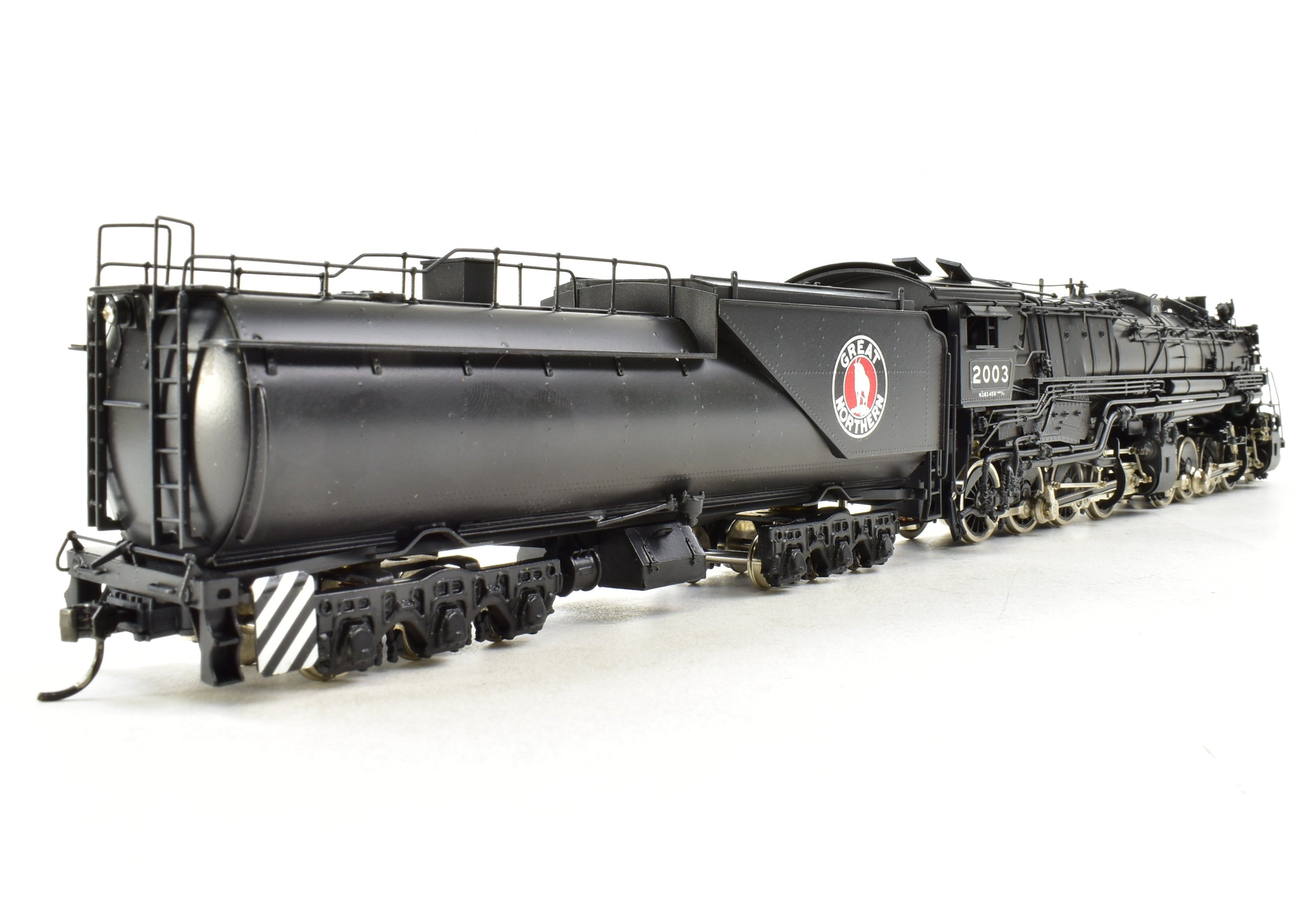 High - Quality HO Scale Brass Model Train PFM - Tenshodo GN - Great Northern 2 - 8 - 8 - 0 Class N - 3 from 1973 Production Run