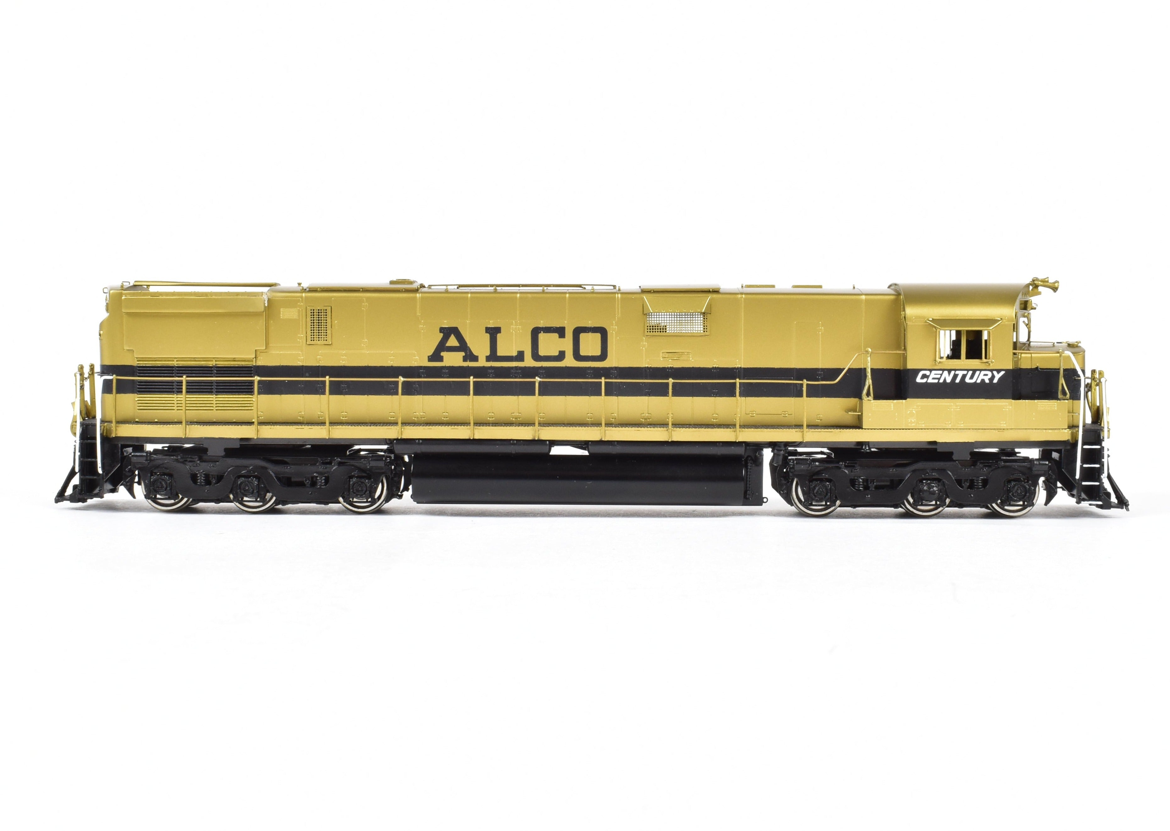 Brass HO-scale Southern Pacific Alco C-628 FP in Alco Demo Colors